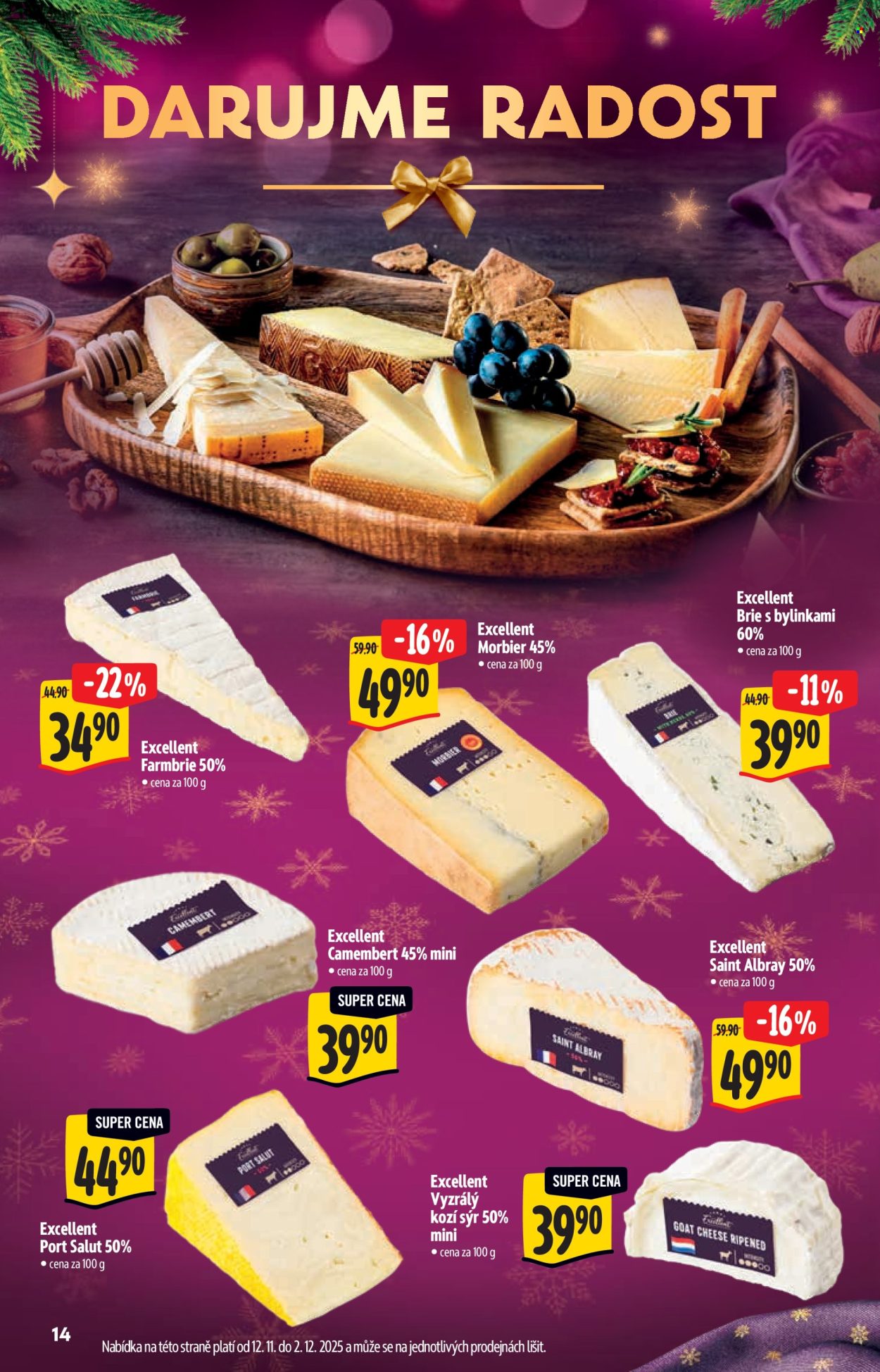 Leták Albert Supermarket - 12.11.2025 - 31.12.2025. Strana 14