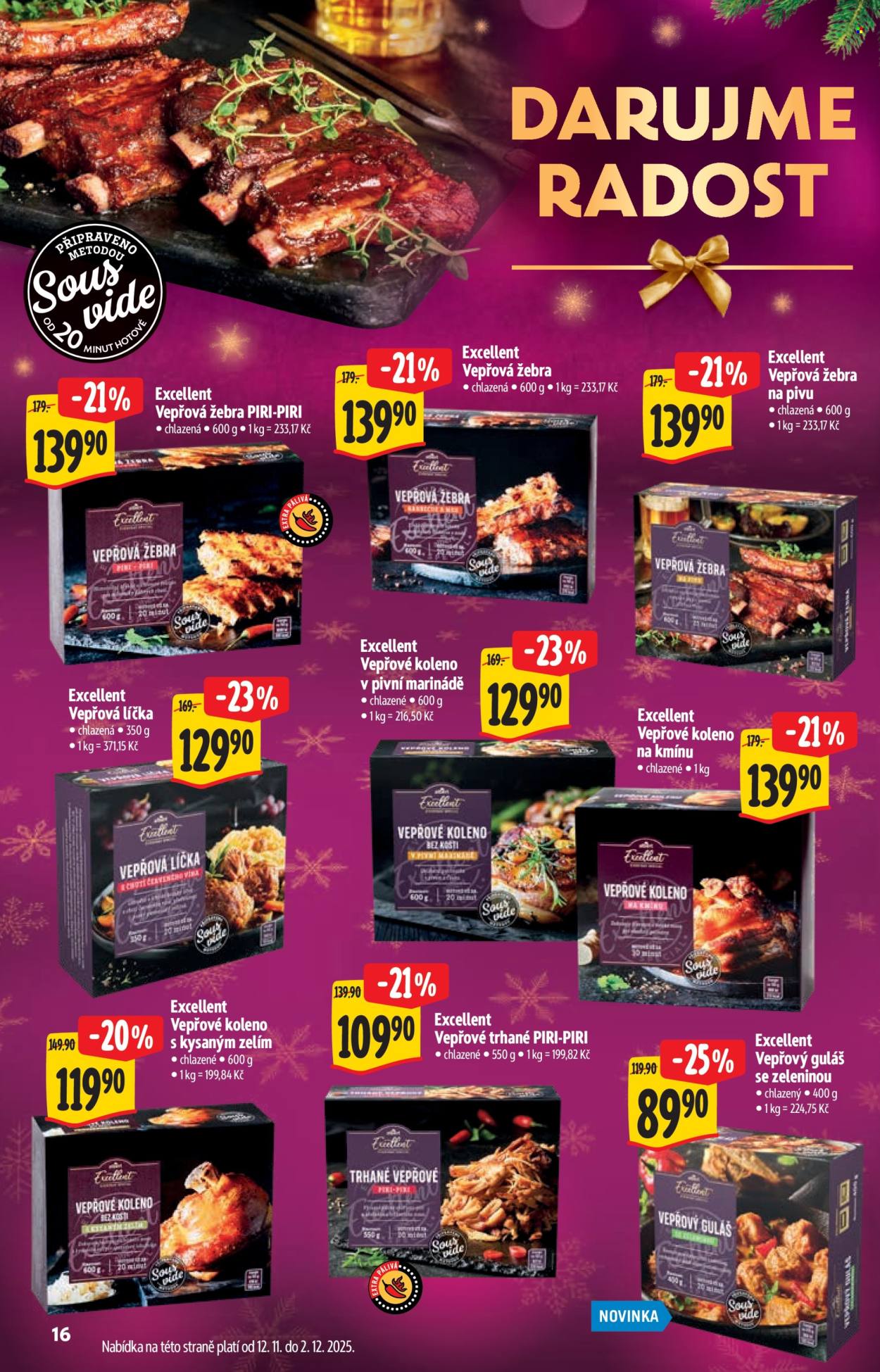 Leták Albert Supermarket - 12.11.2025 - 31.12.2025. Strana 16