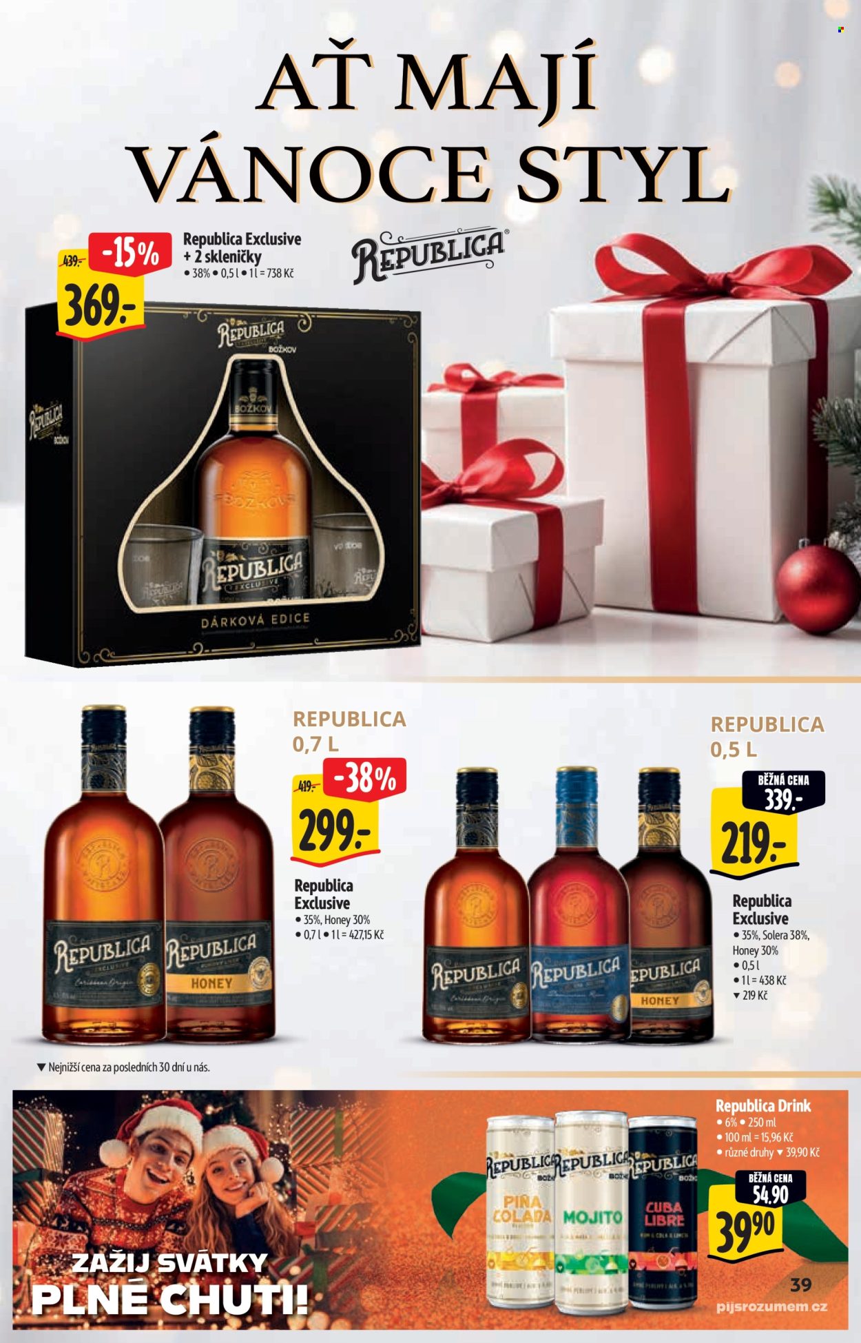 Leták Albert Supermarket - 12.11.2025 - 31.12.2025. Strana 39