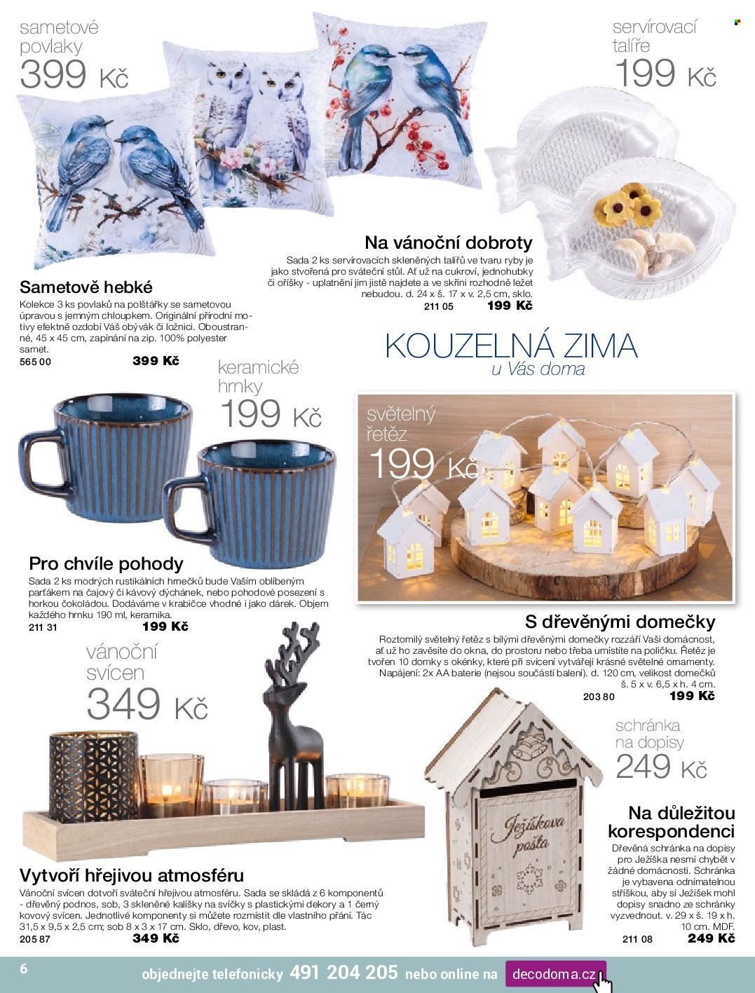 Leták decoDoma. Strana 6