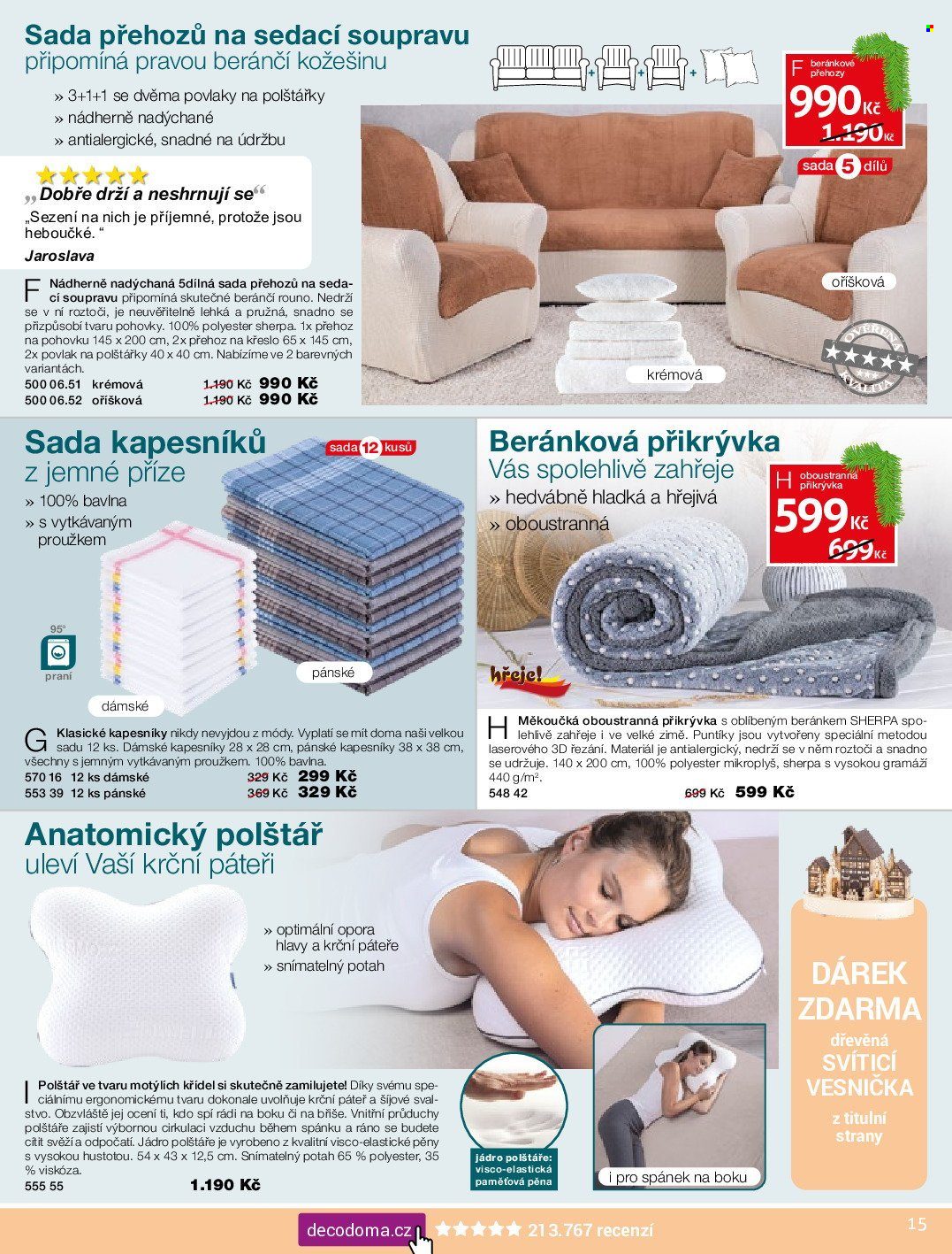 Leták decoDoma. Strana 15