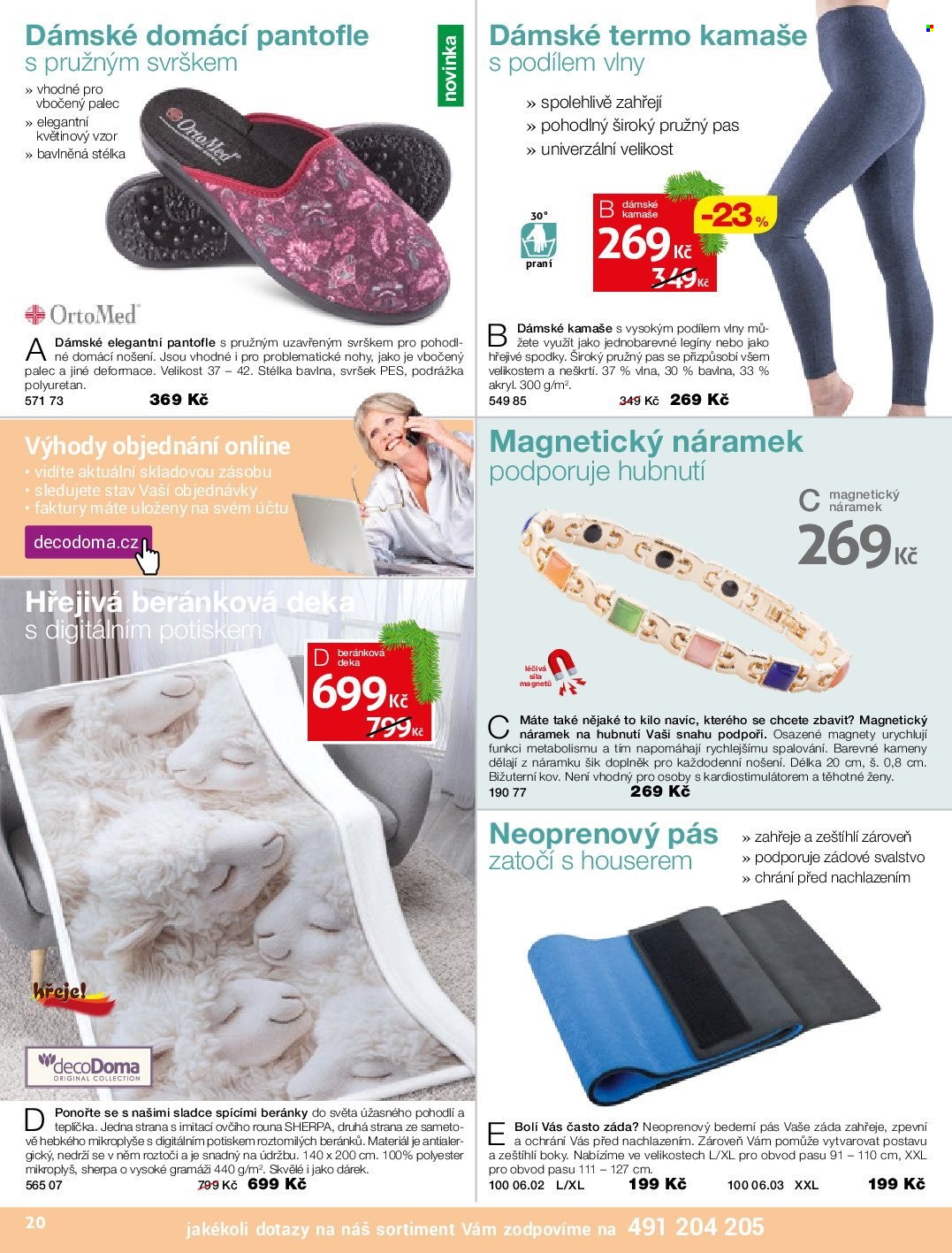 Leták decoDoma. Strana 20