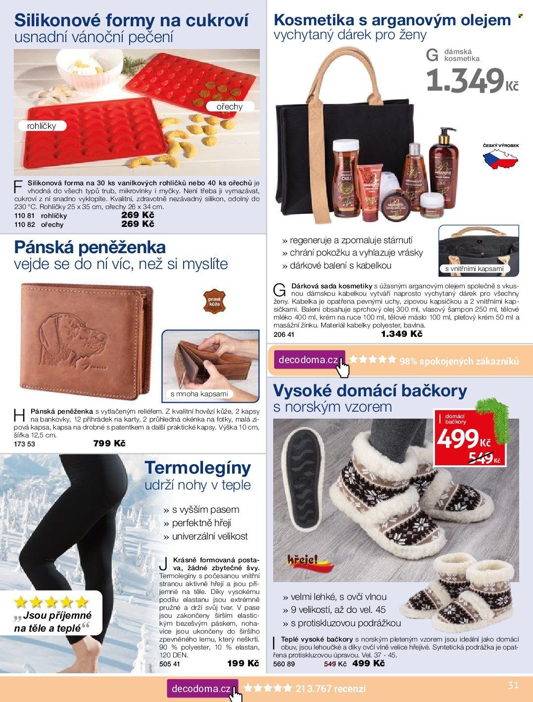 Leták decoDoma. Strana 31