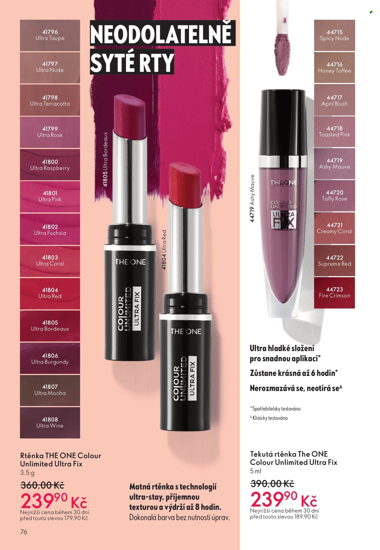 Leták ORIFLAME - 12.11.2025 - 2.12.2025. Strana 76