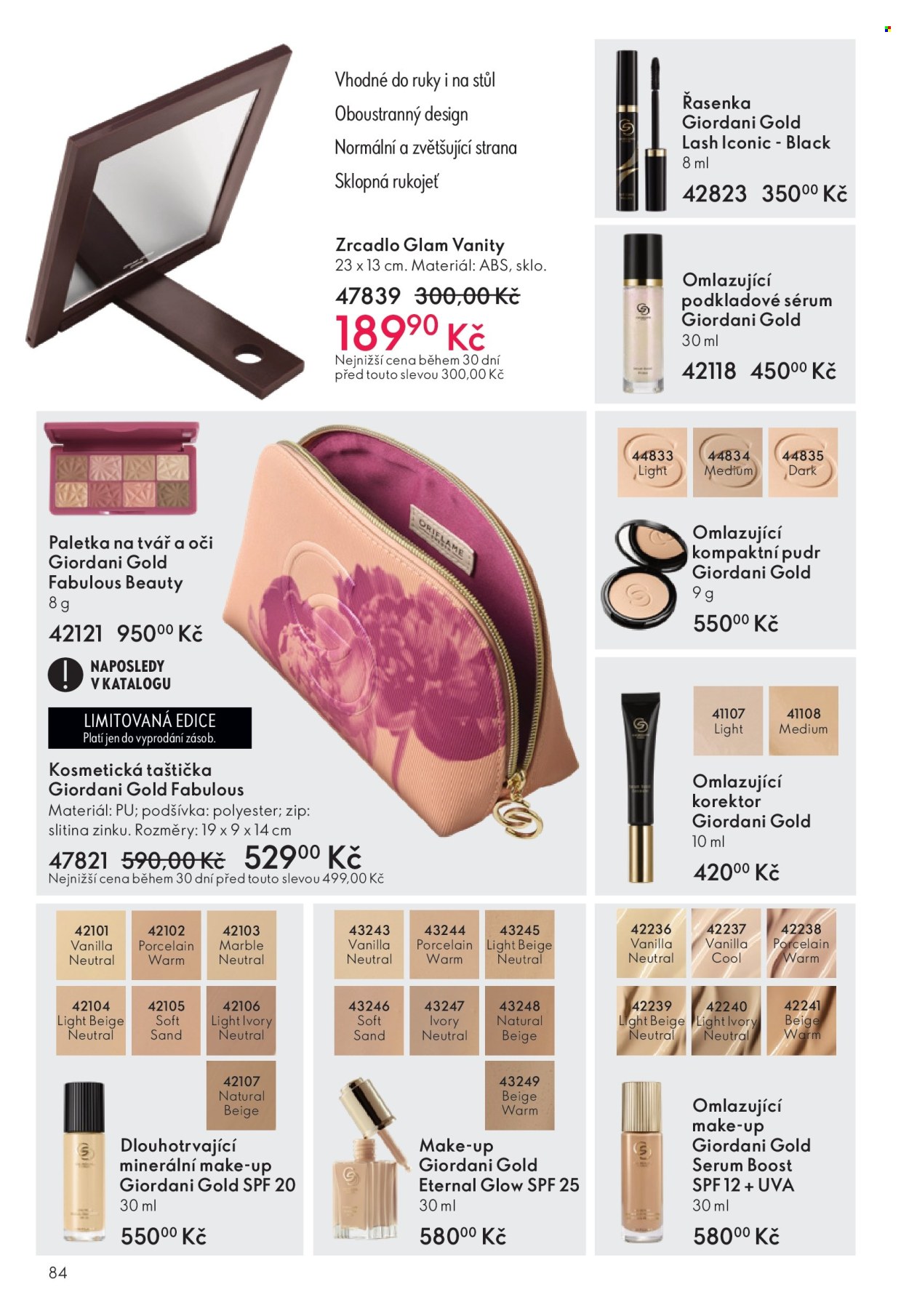 Leták ORIFLAME - 12.11.2025 - 2.12.2025. Strana 84
