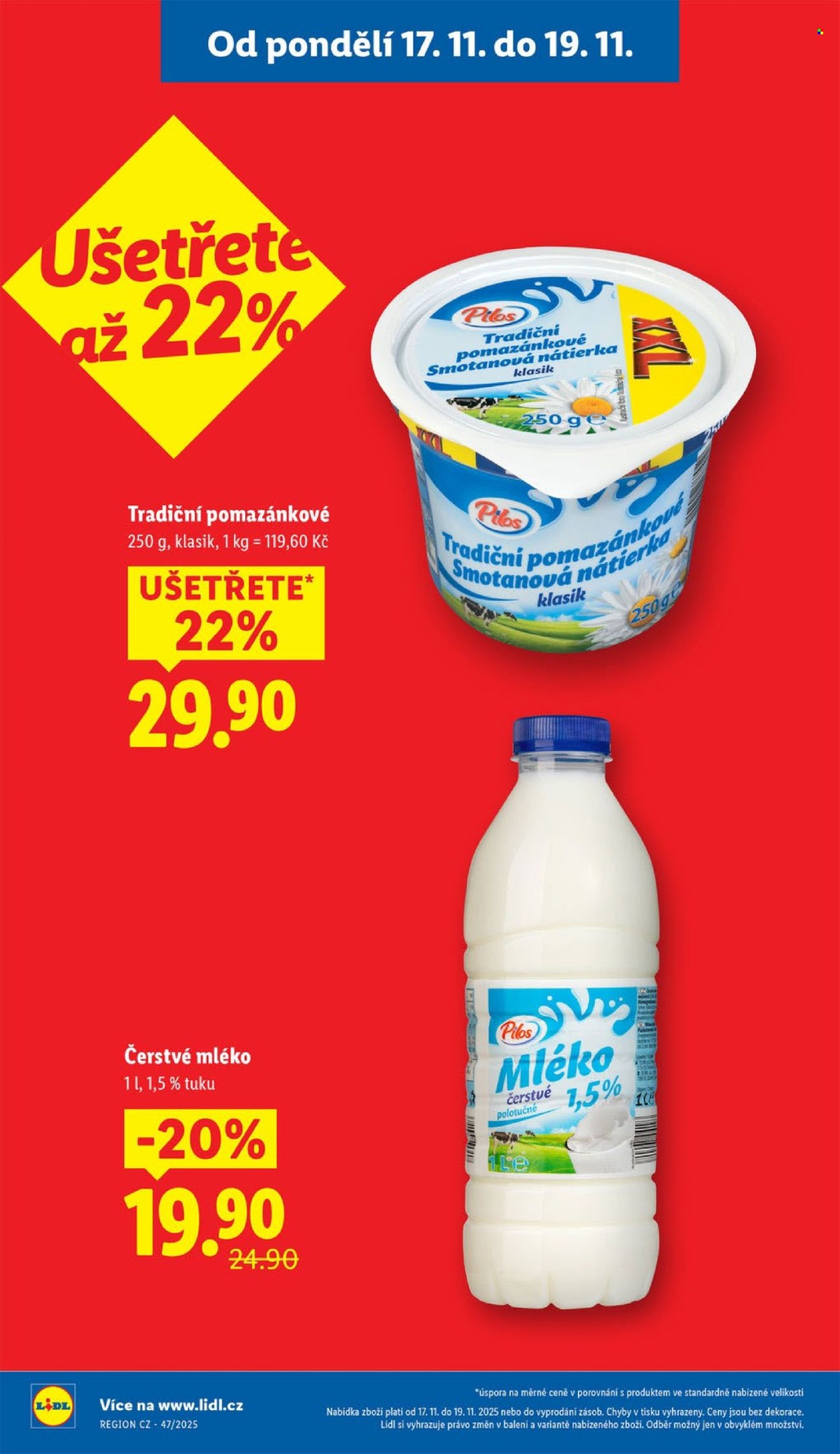 Leták Lidl - 17.11.2025 - 19.11.2025. Strana 4