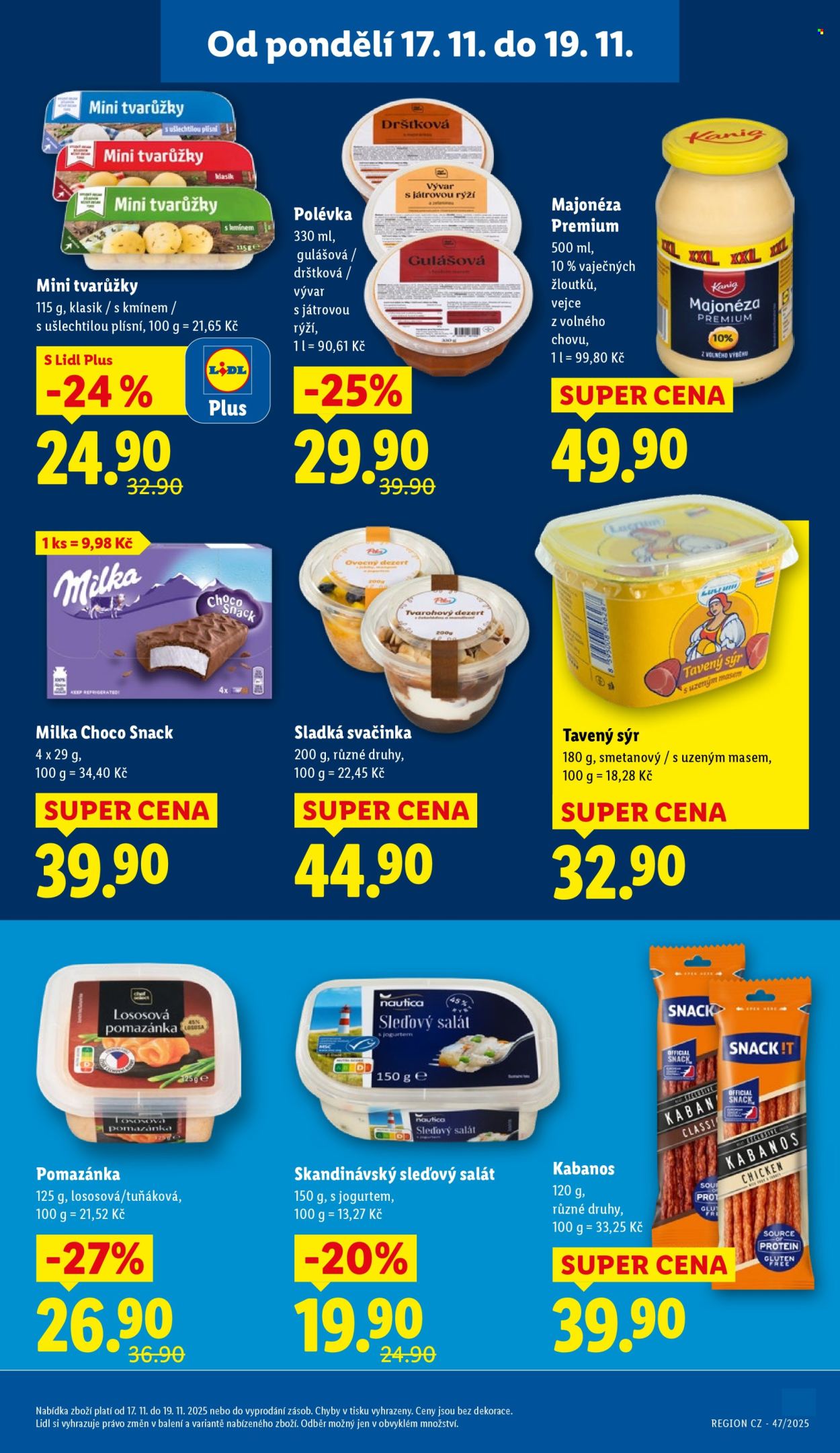 Leták Lidl - 17.11.2025 - 19.11.2025. Strana 17