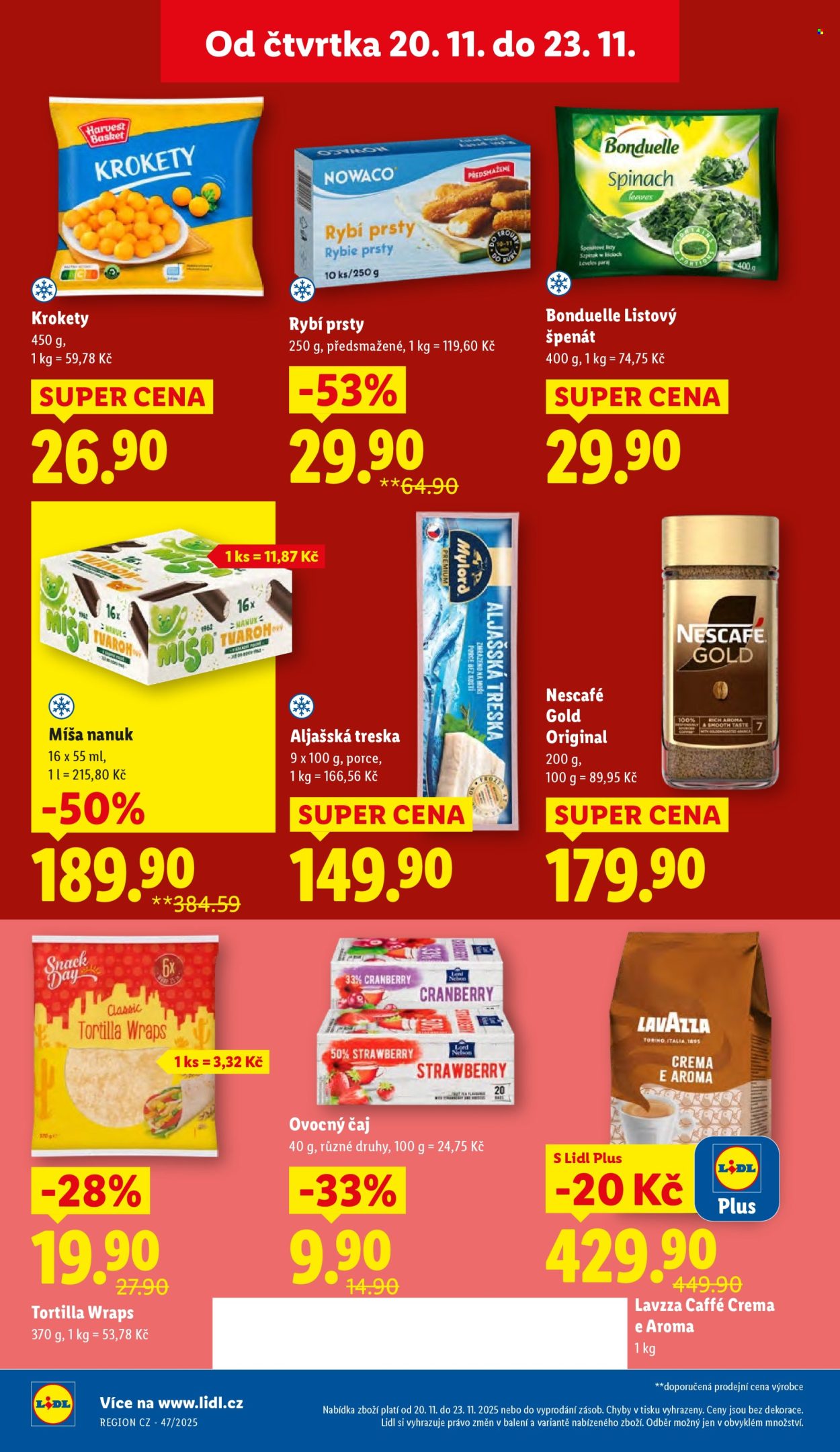 Leták Lidl - 20.11.2025 - 23.11.2025. Strana 18
