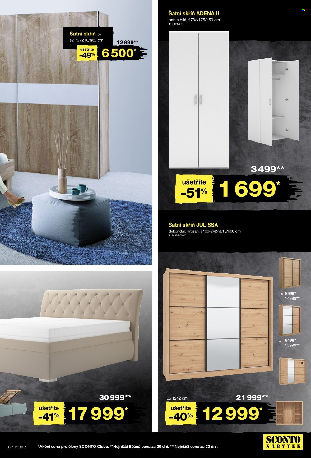 Leták SCONTO NÁBYTEK - 12.11.2025 - 4.12.2025. Strana 9