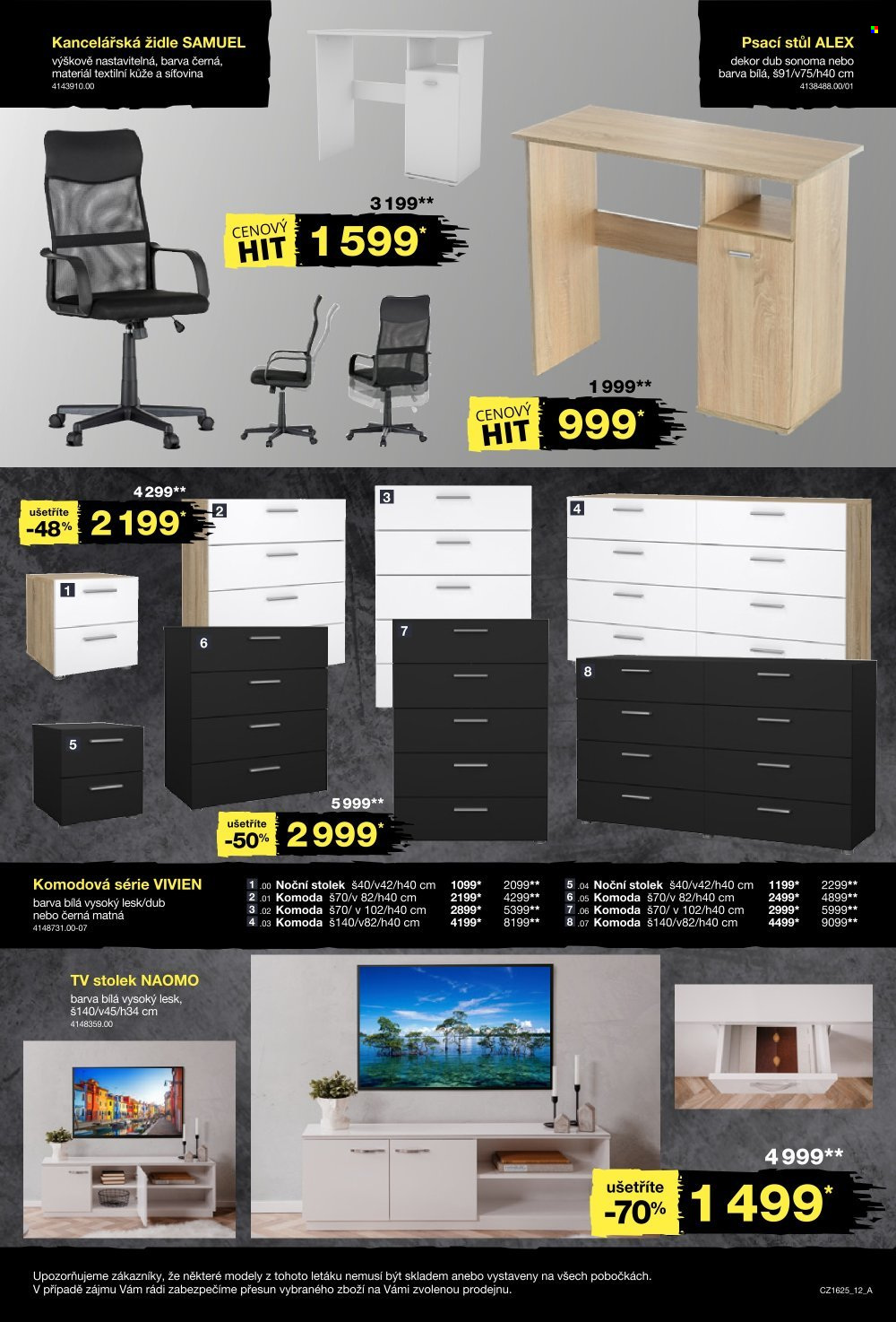Leták SCONTO NÁBYTEK - 12.11.2025 - 4.12.2025. Strana 12
