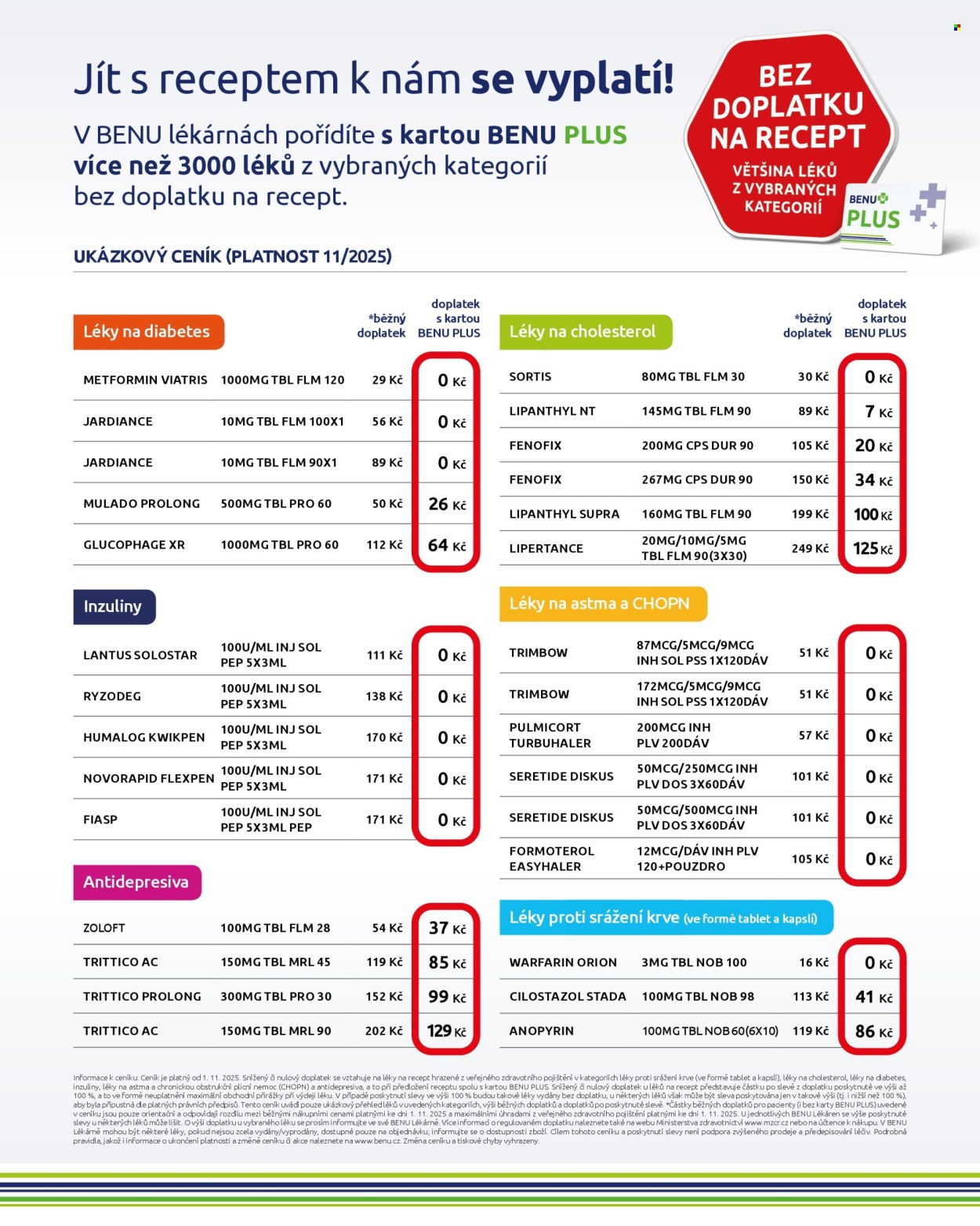 Leták BENU Lékárna - 1.12.2025 - 31.12.2025. Strana 15