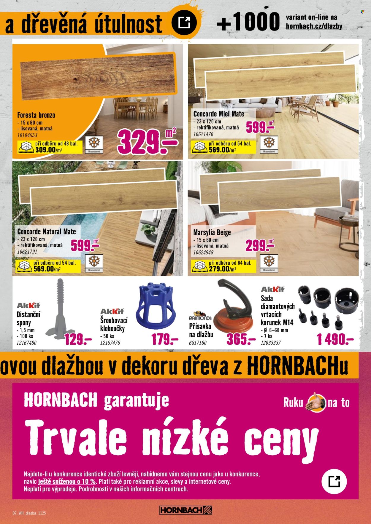 Leták HORNBACH - 19.11.2025 - 3.12.2025. Strana 7