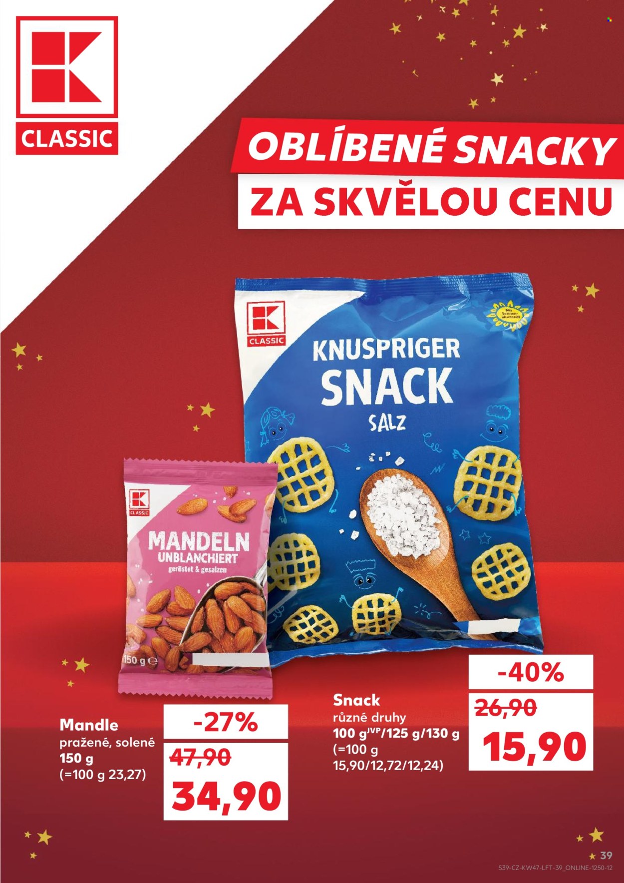 Leták Kaufland - 19.11.2025 - 25.11.2025. Strana 39