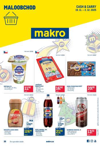 Leták MAKRO - 19.11.2025 - 2.12.2025.