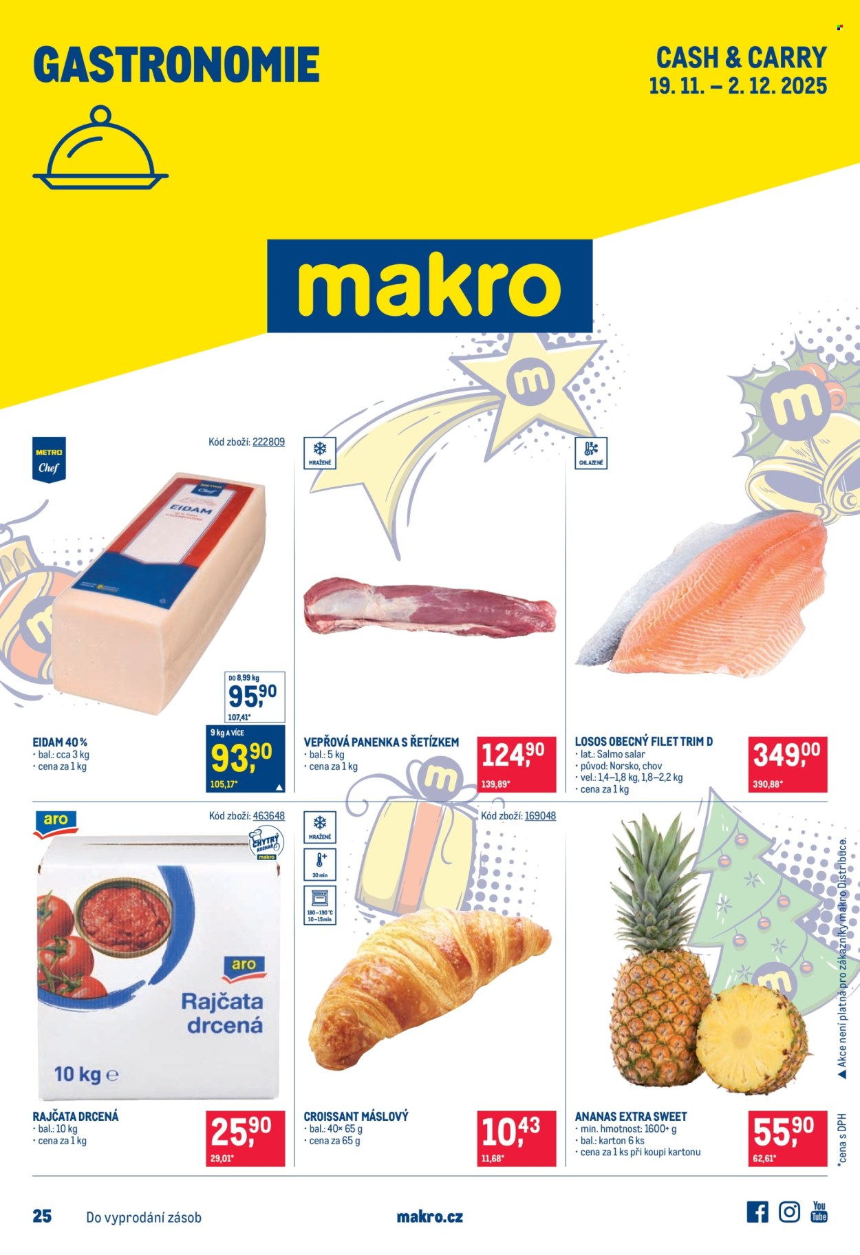 Leták MAKRO - 19.11.2025 - 2.12.2025. Strana 1