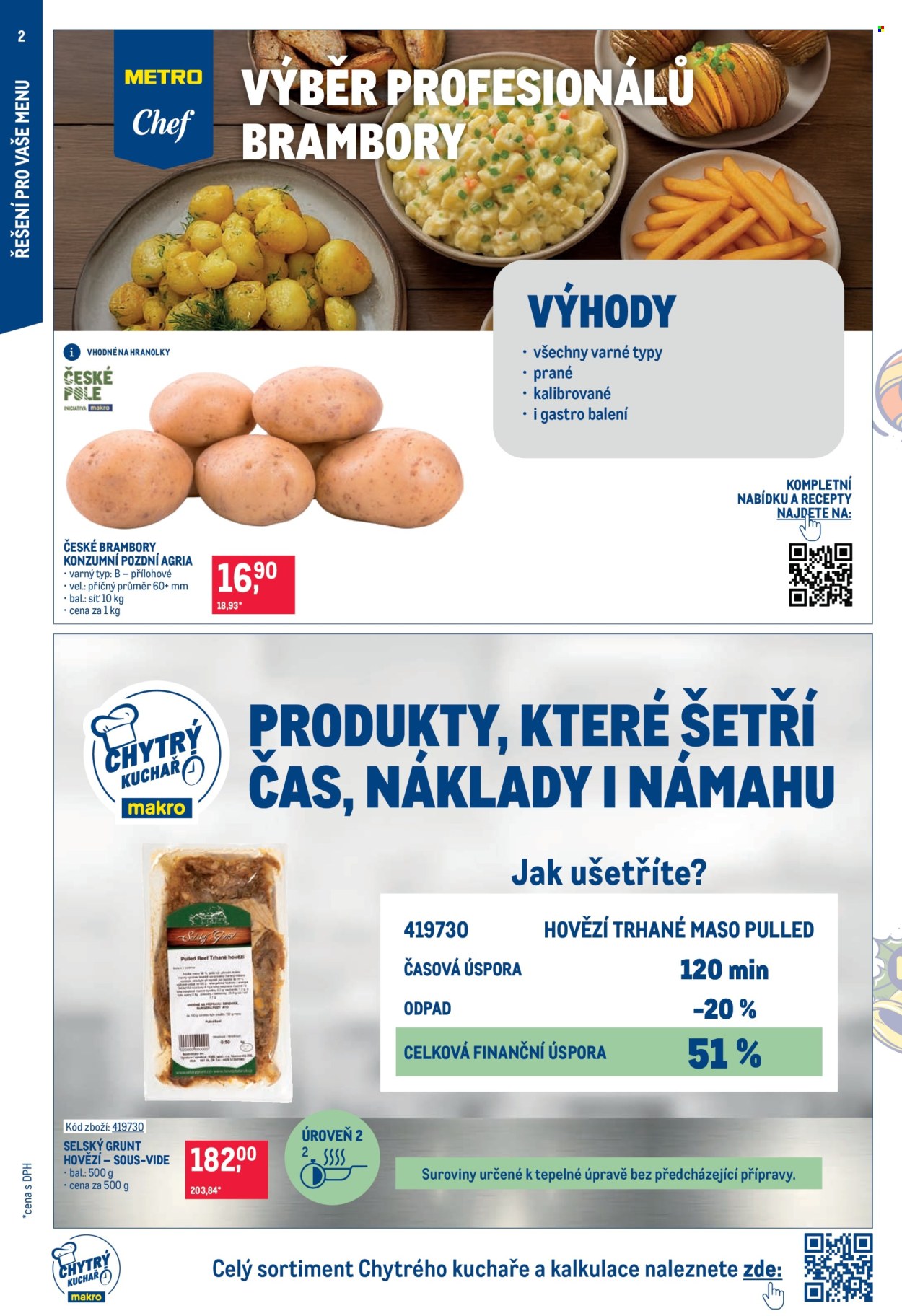 Leták MAKRO - 19.11.2025 - 2.12.2025. Strana 2