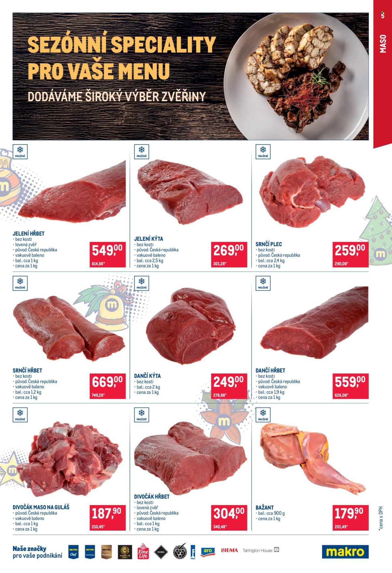Leták MAKRO - 19.11.2025 - 2.12.2025. Strana 5