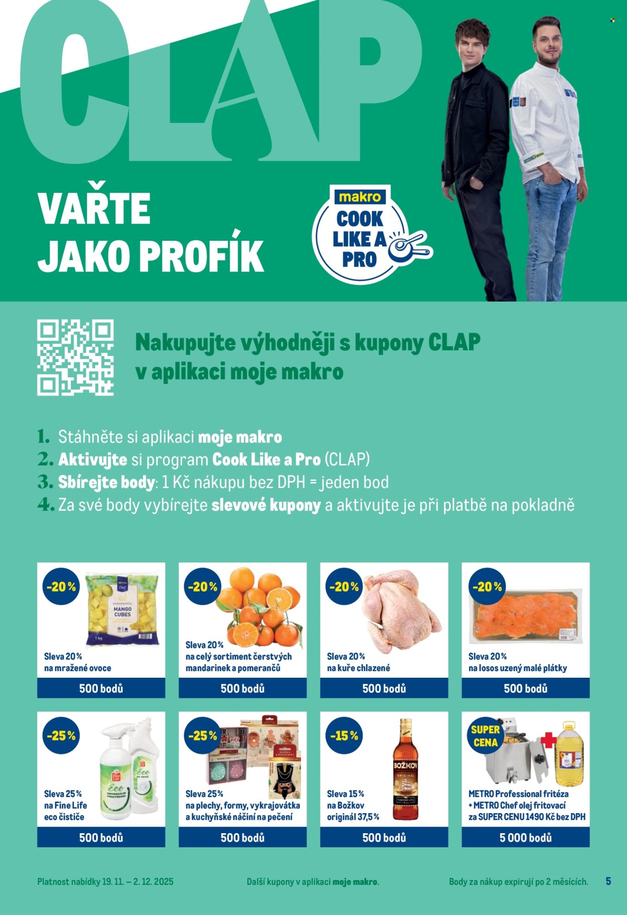 Leták MAKRO - 19.11.2025 - 2.12.2025. Strana 5
