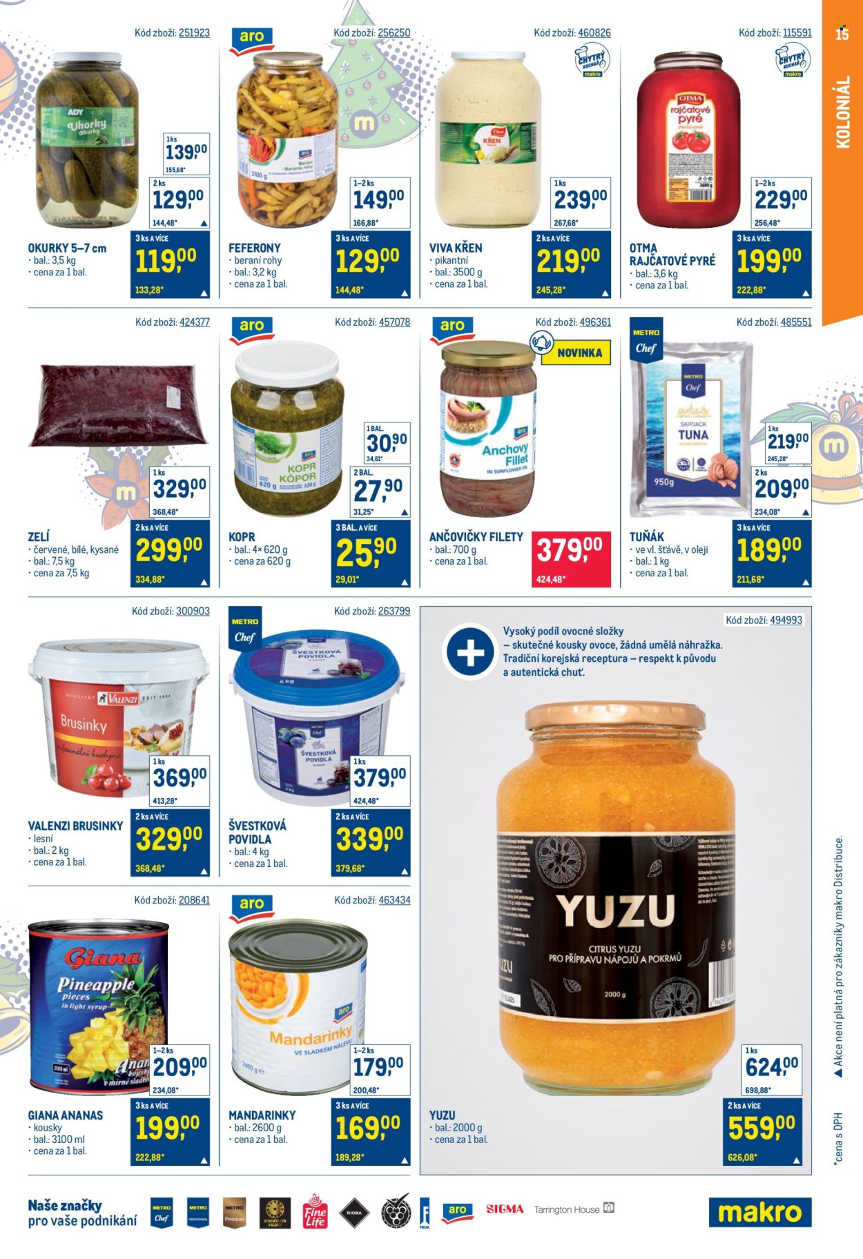 Leták MAKRO - 19.11.2025 - 2.12.2025. Strana 15