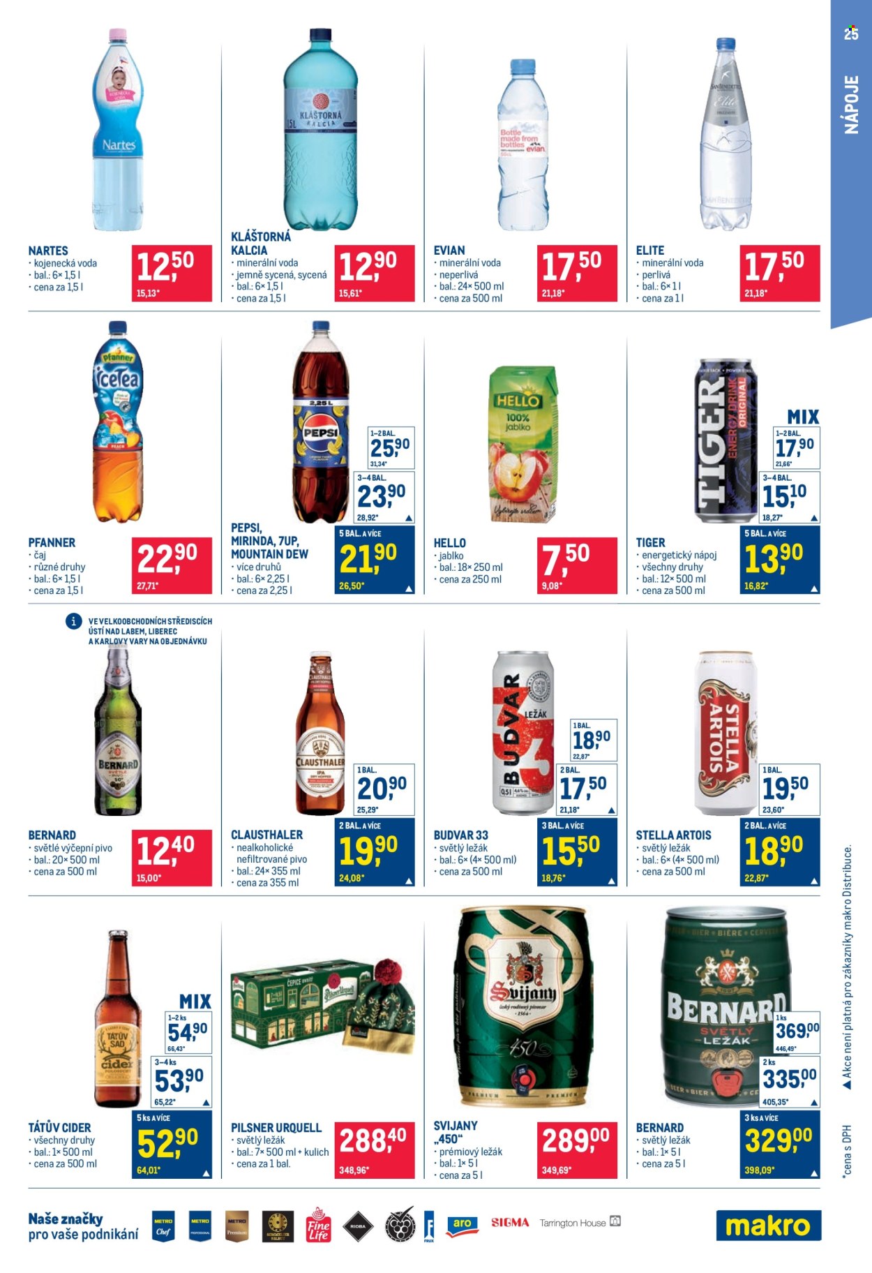 Leták MAKRO - 19.11.2025 - 2.12.2025. Strana 25