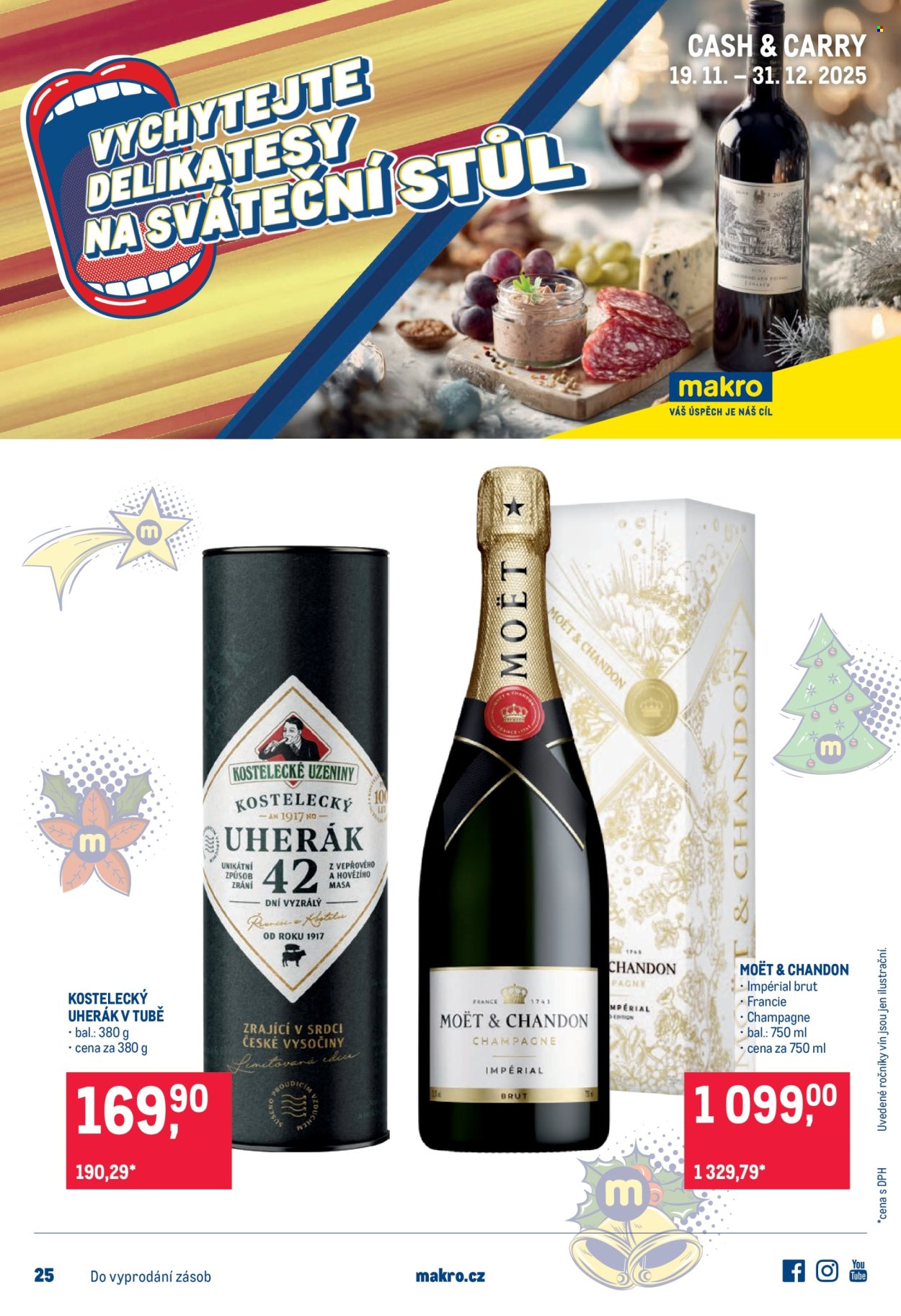Leták MAKRO - 19.11.2025 - 31.12.2025. Strana 1