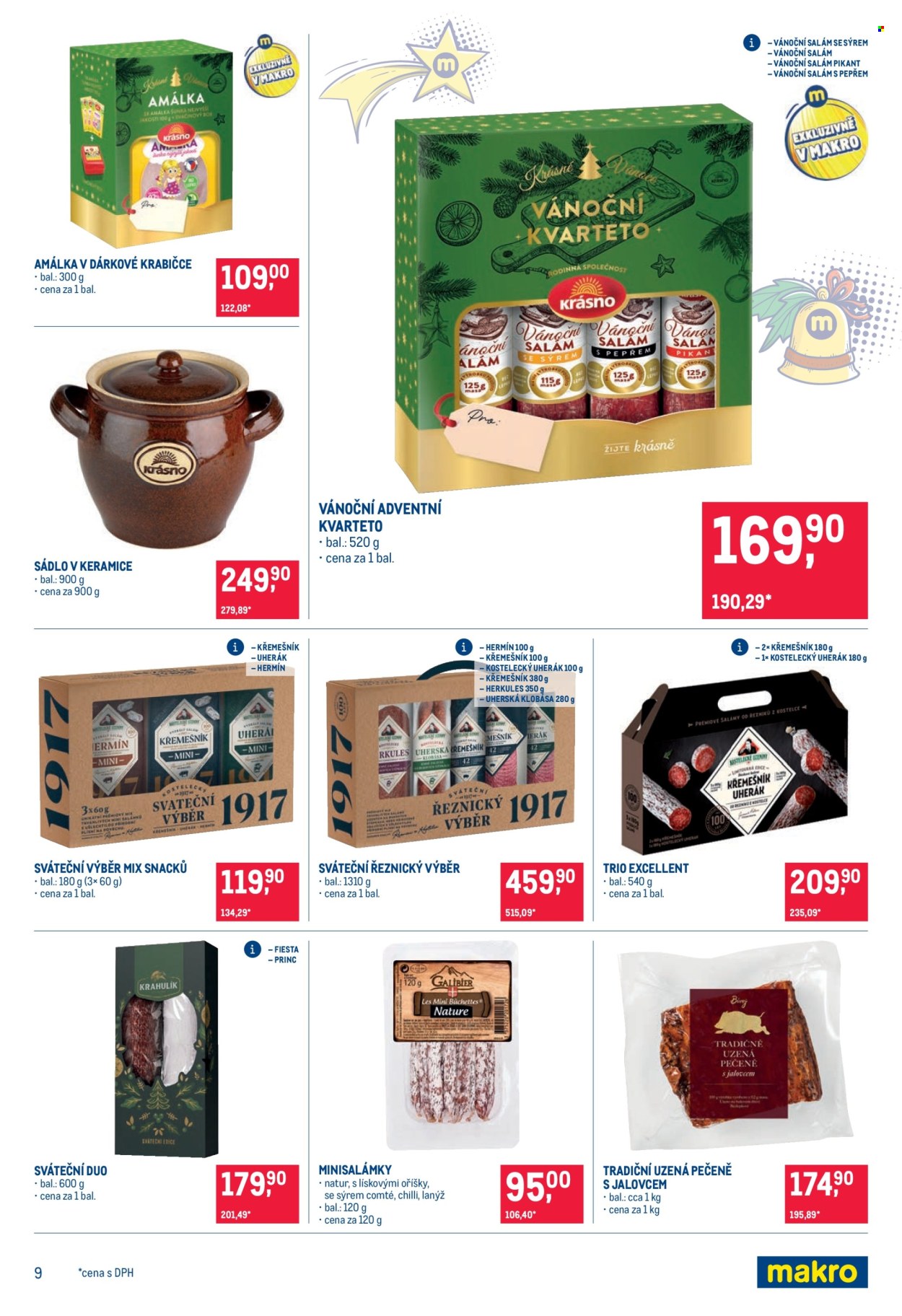 Leták MAKRO - 19.11.2025 - 31.12.2025. Strana 9