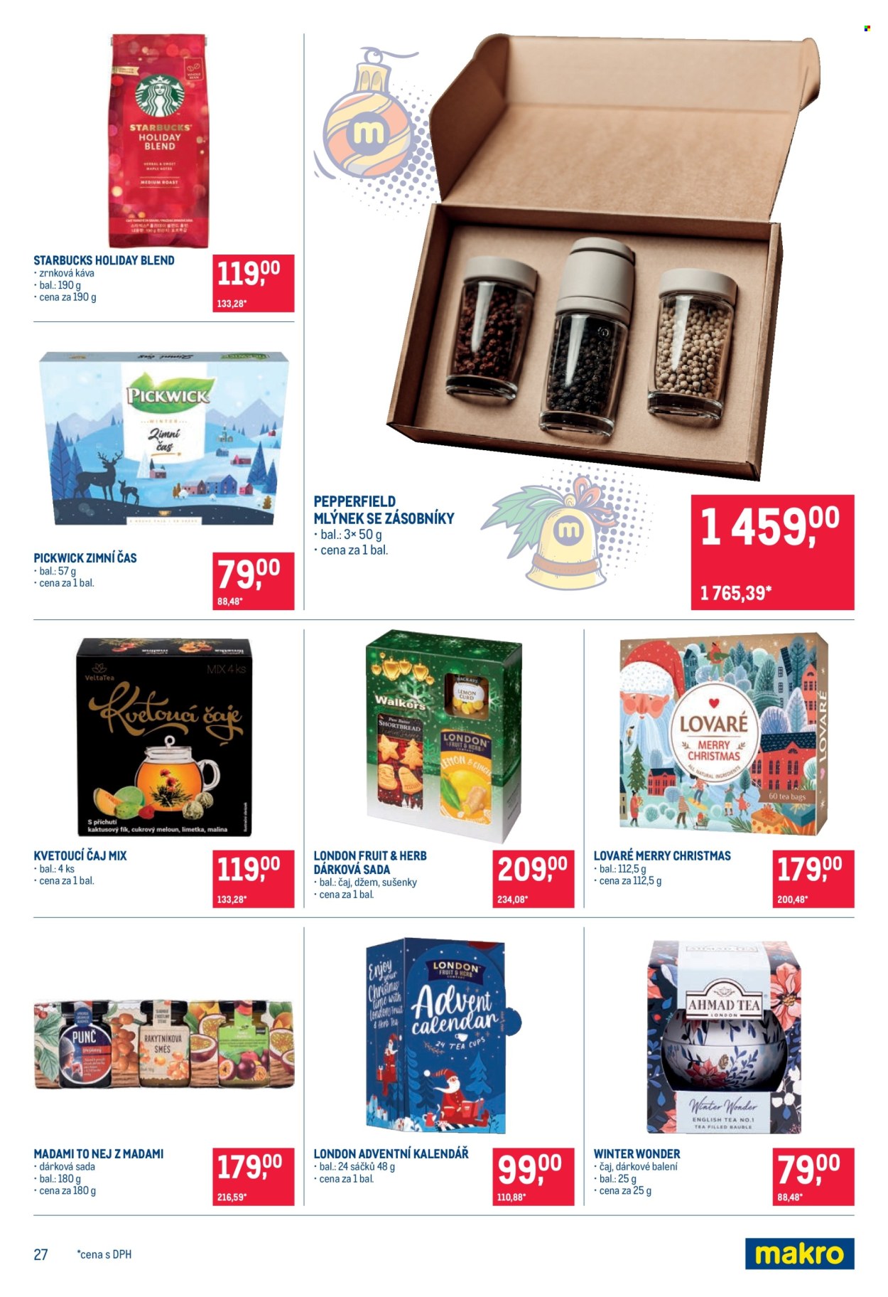 Leták MAKRO - 19.11.2025 - 31.12.2025. Strana 27