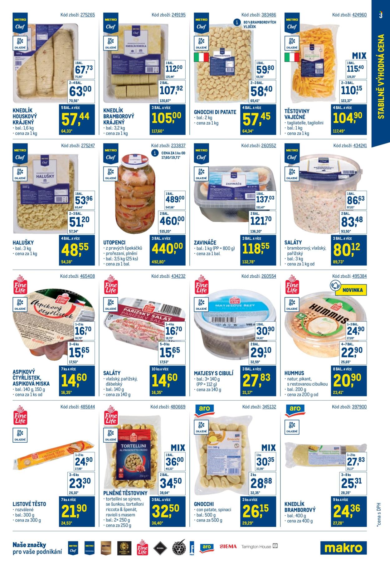 Leták MAKRO. Strana 3