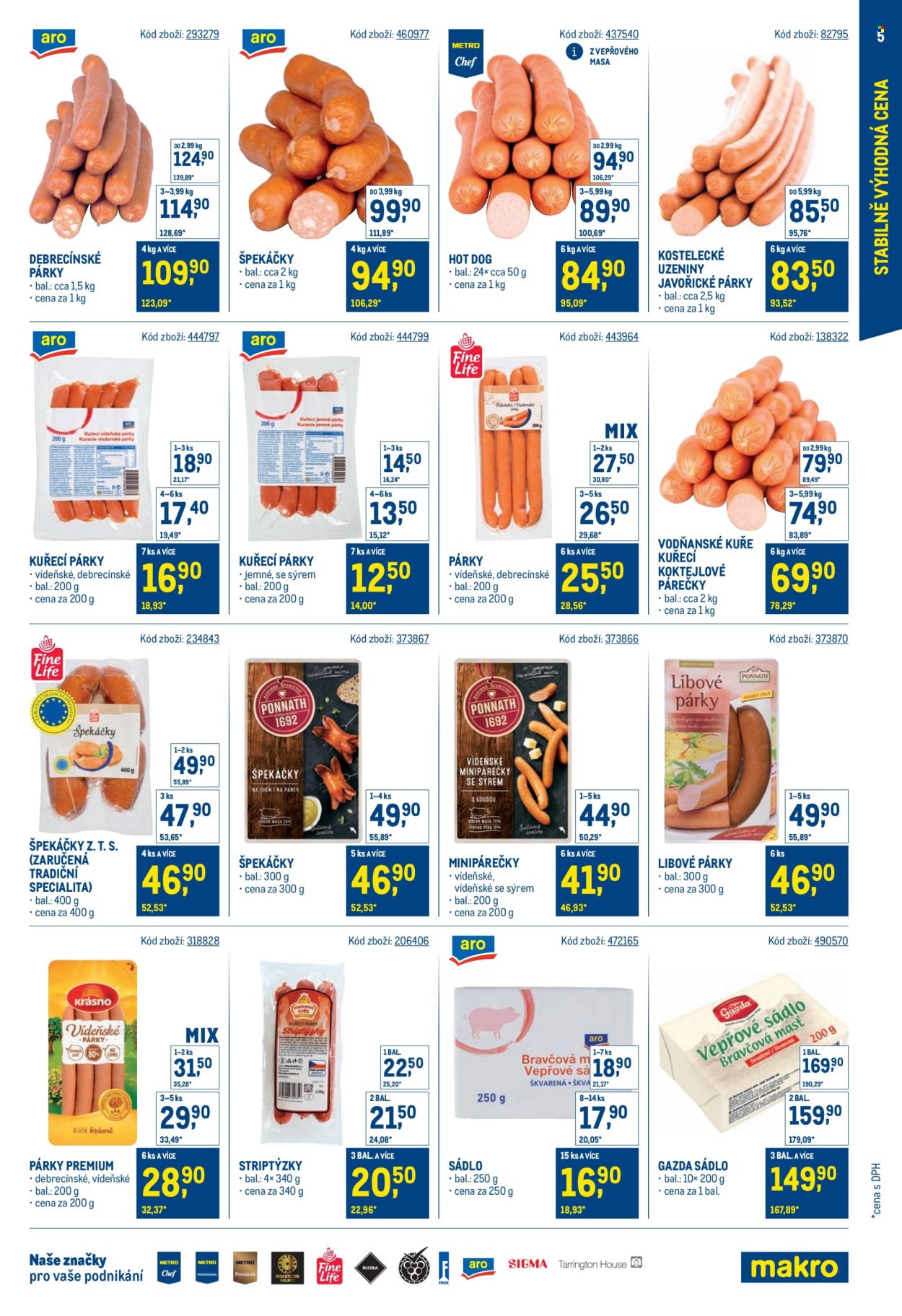Leták MAKRO. Strana 5