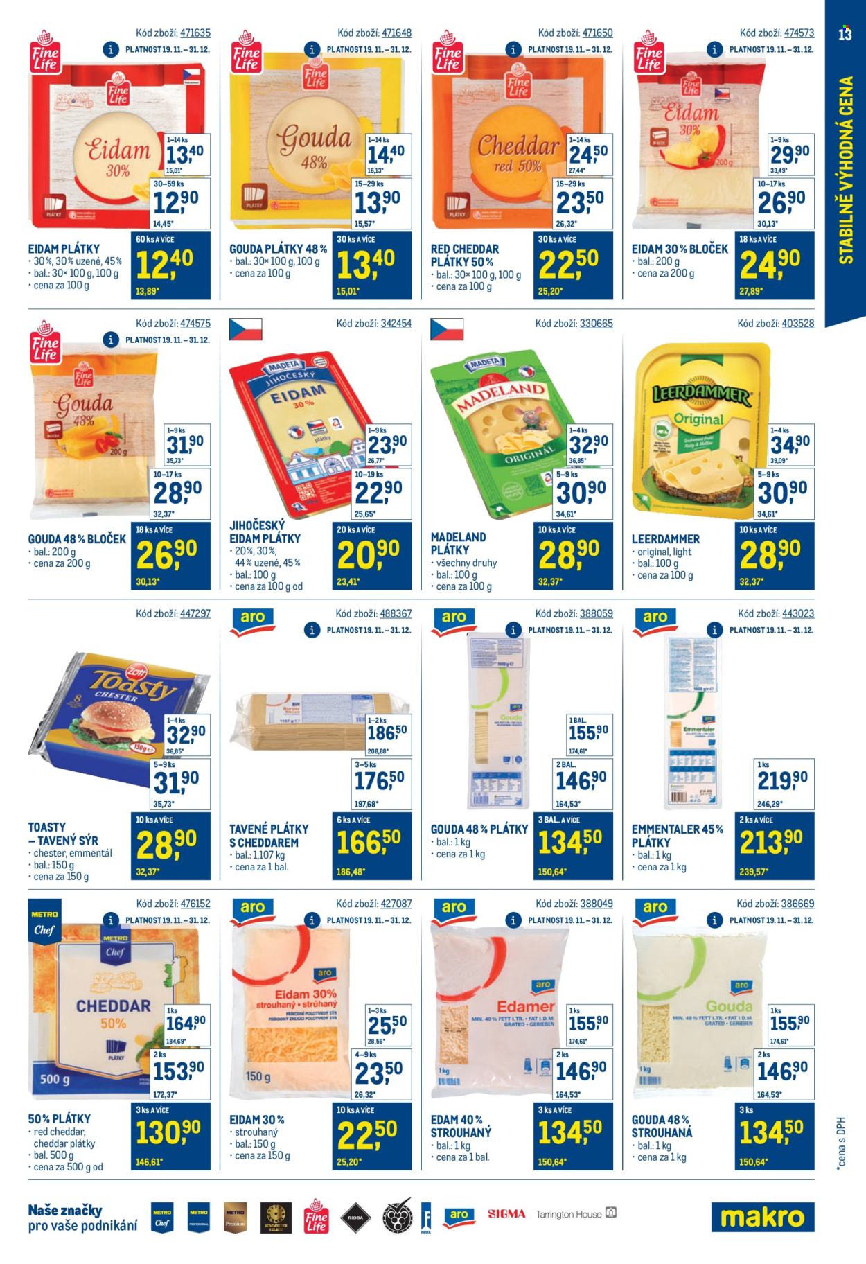 Leták MAKRO. Strana 13