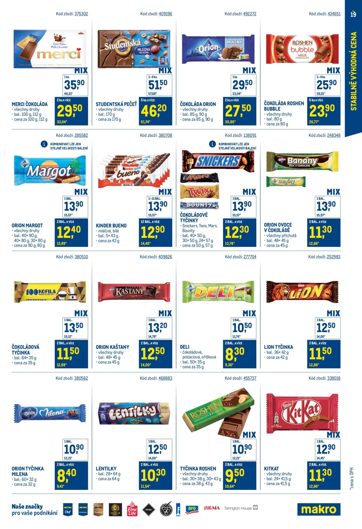 Leták MAKRO. Strana 19