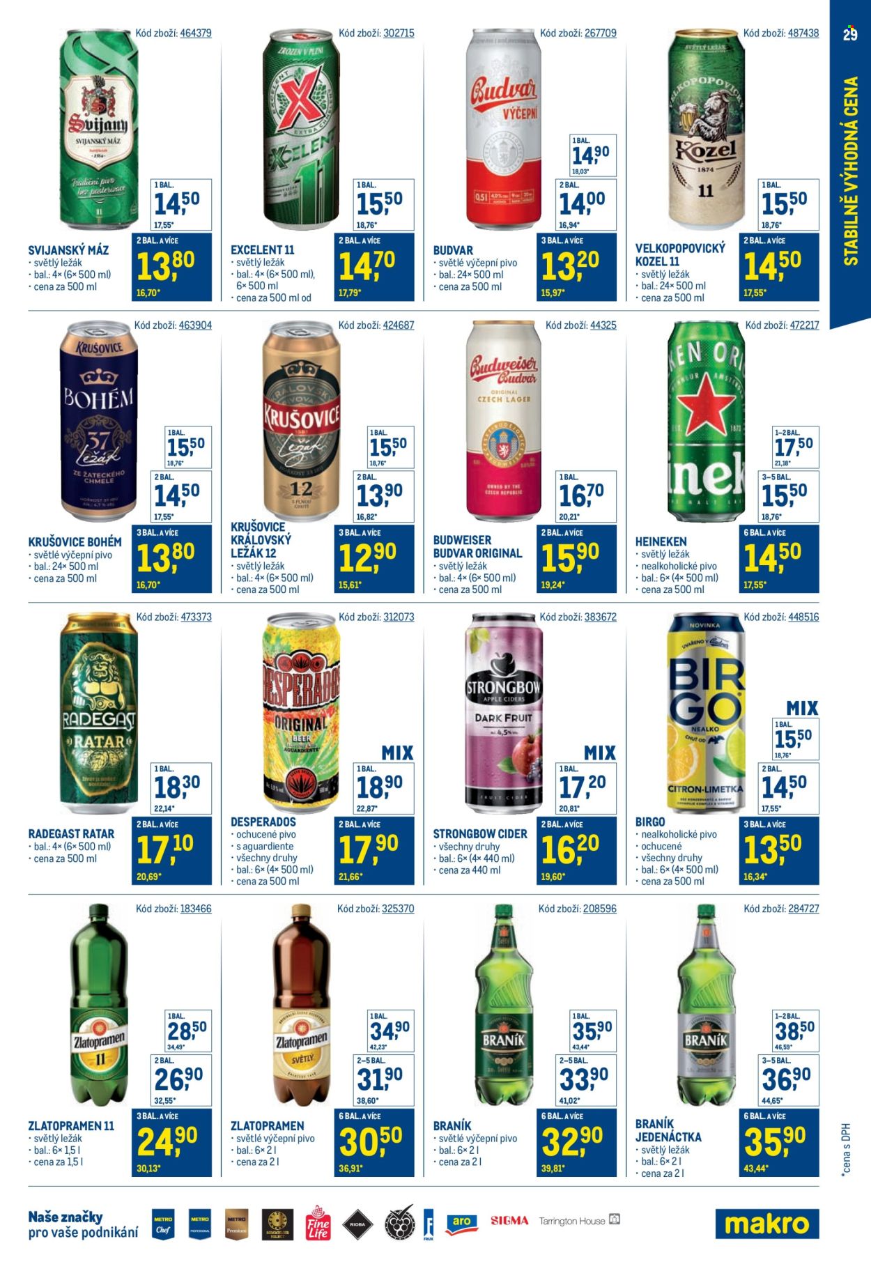 Leták MAKRO. Strana 29