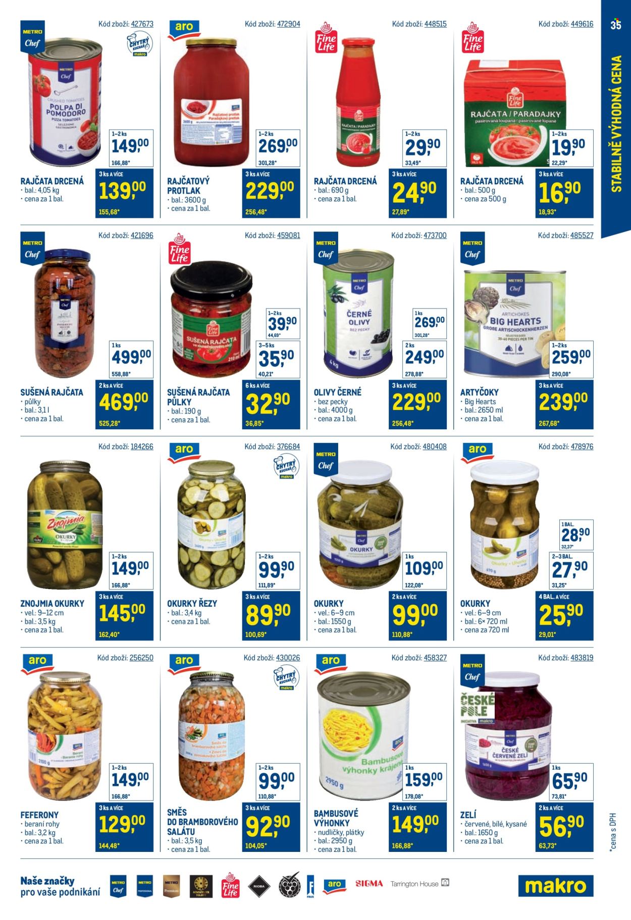 Leták MAKRO. Strana 35