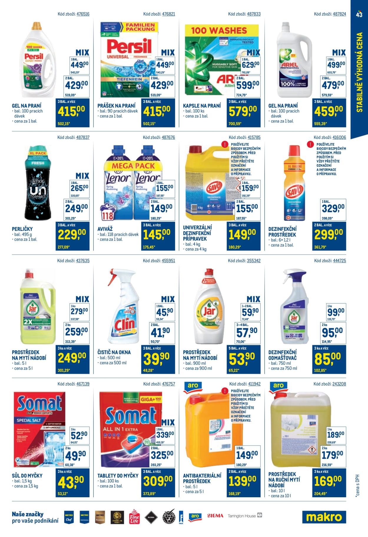 Leták MAKRO. Strana 43