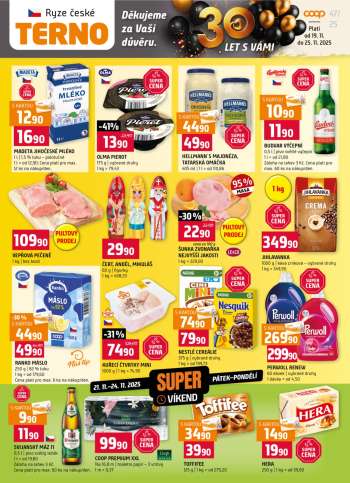 Leták coop TERNO - 19.11.2025 - 25.11.2025.
