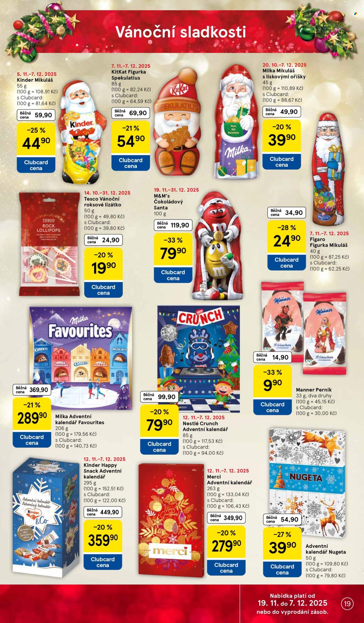 Leták TESCO - 19.11.2025 - 25.11.2025. Strana 19
