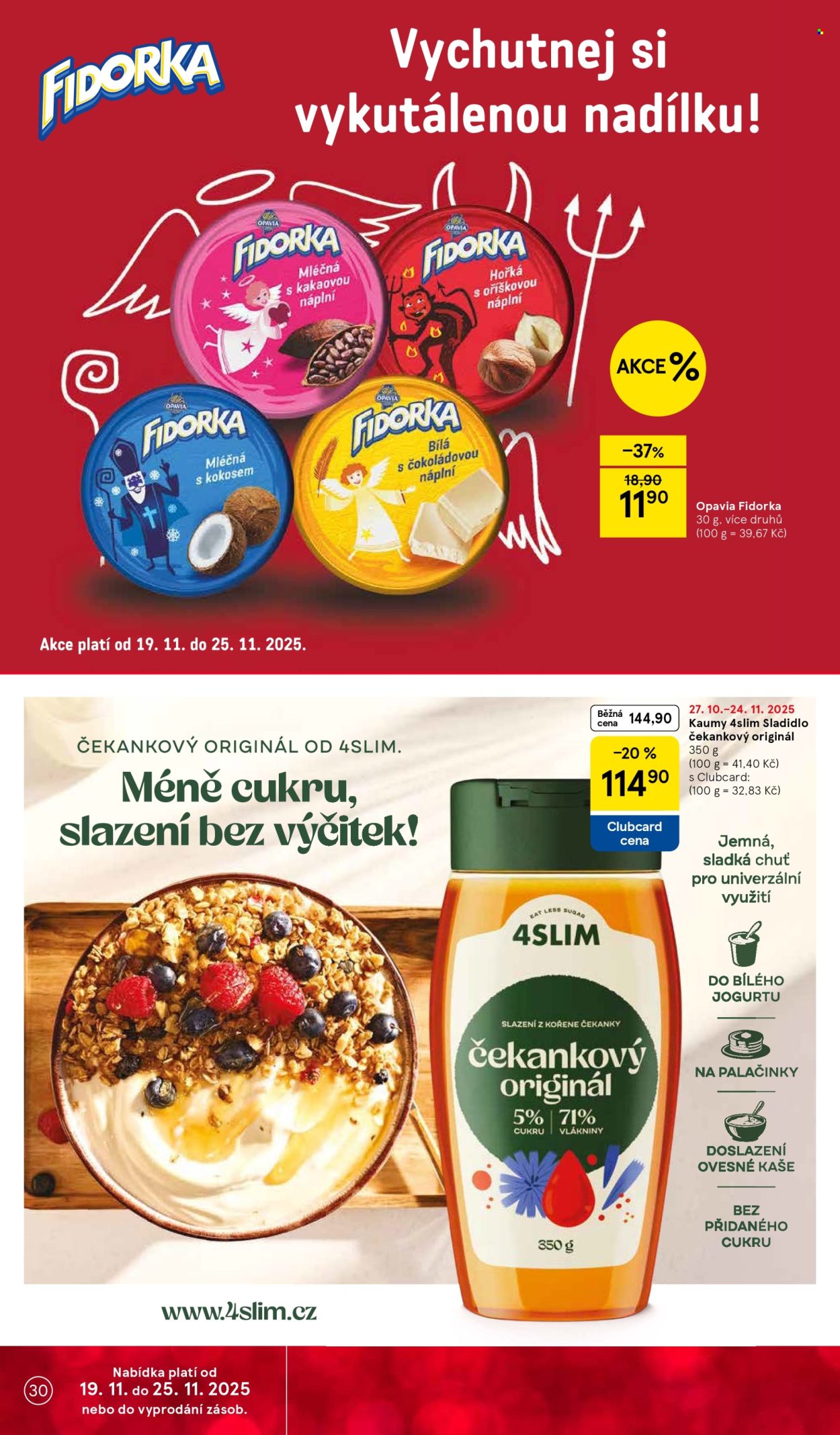 Leták TESCO - 19.11.2025 - 25.11.2025. Strana 30