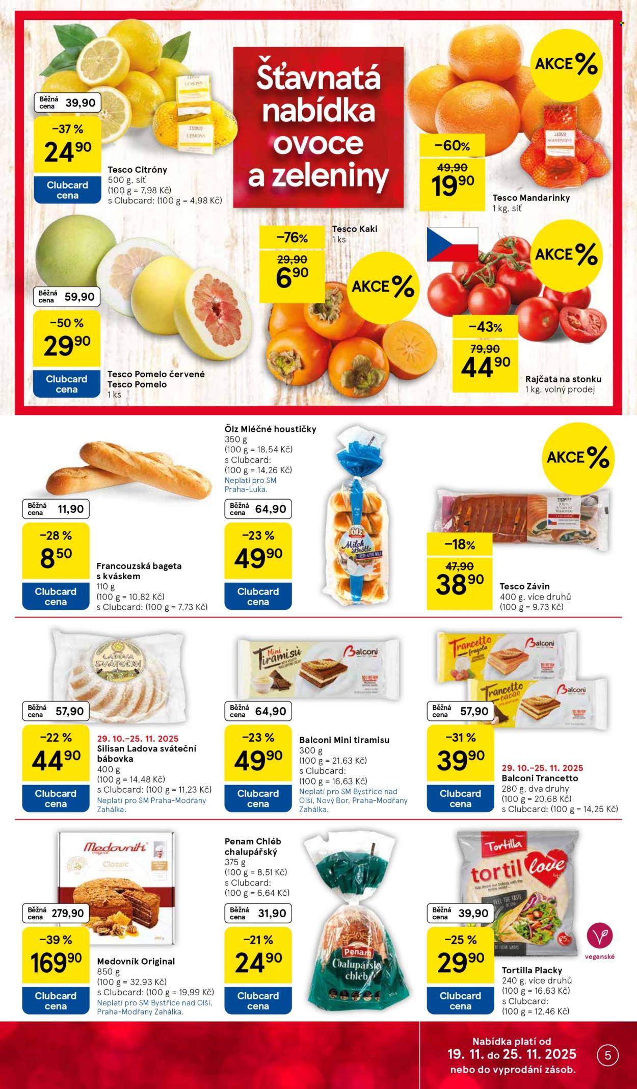 Leták TESCO supermarket - 19.11.2025 - 25.11.2025. Strana 5