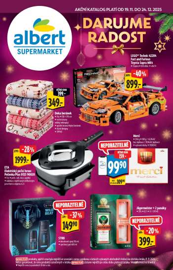 Leták Albert Supermarket - 19.11.2025 - 24.12.2025.