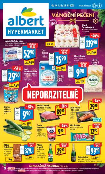 Leták Albert Hypermarket - 19.11.2025 - 25.11.2025.