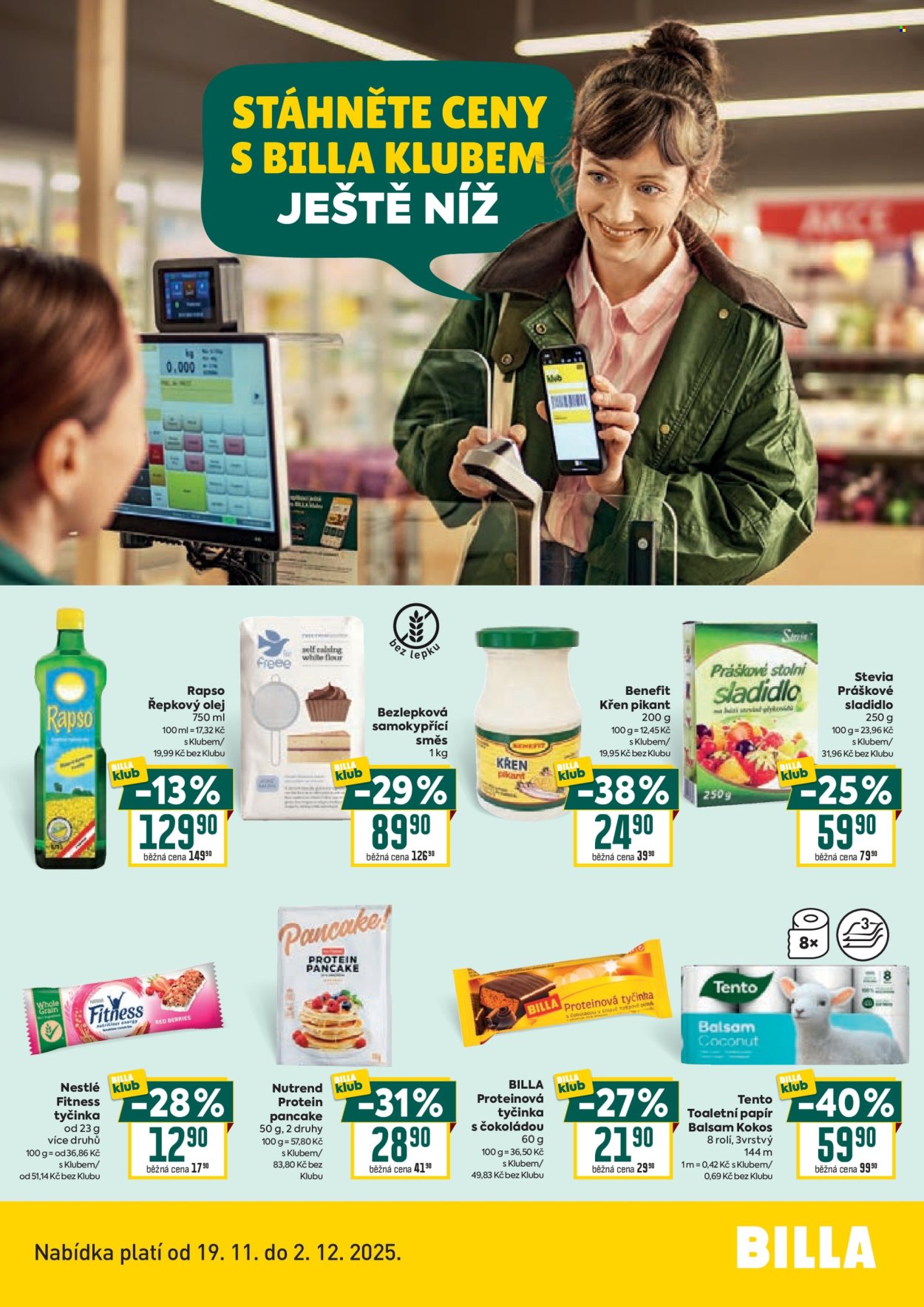 Leták BILLA - 19.11.2025 - 2.12.2025. Strana 2