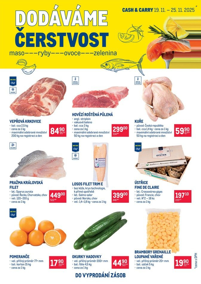 Leták MAKRO - 19.11.2025 - 25.11.2025. Strana 1