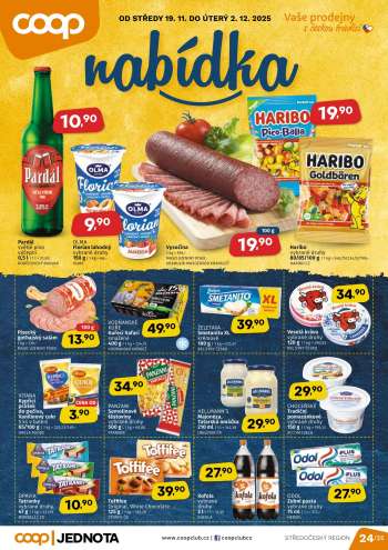Leták coop JEDNOTA - 19.11.2025 - 2.12.2025.