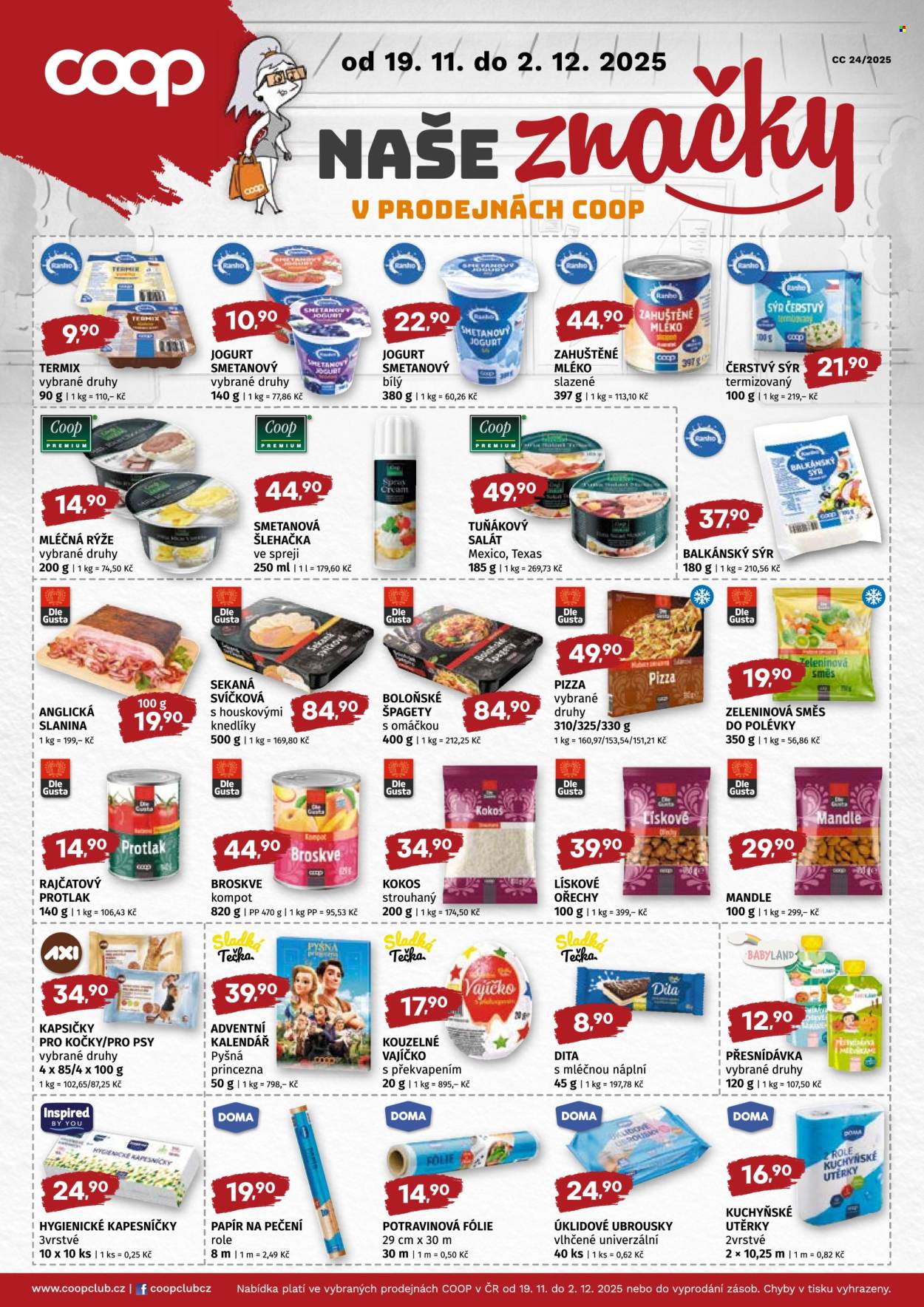 Leták coop JEDNOTA - 19.11.2025 - 2.12.2025. Strana 4