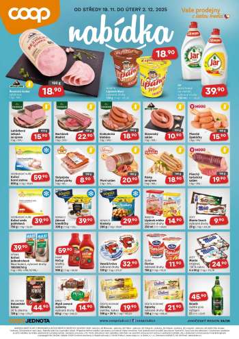 Leták coop JEDNOTA - 19.11.2025 - 2.12.2025.