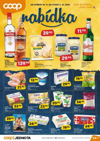 Leták coop JEDNOTA - 19.11.2025 - 2.12.2025.