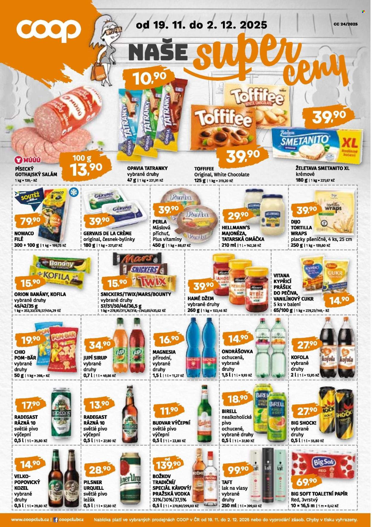 Leták coop JEDNOTA - 19.11.2025 - 2.12.2025. Strana 4