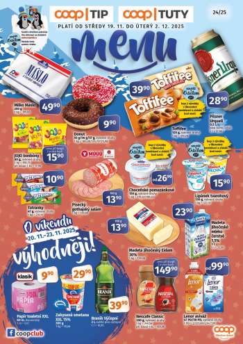 Leták coop TIP - 19.11.2025 - 2.12.2025.