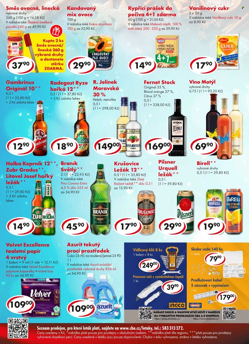Leták CBA potraviny - 26.11.2025 - 7.12.2025. Strana 6