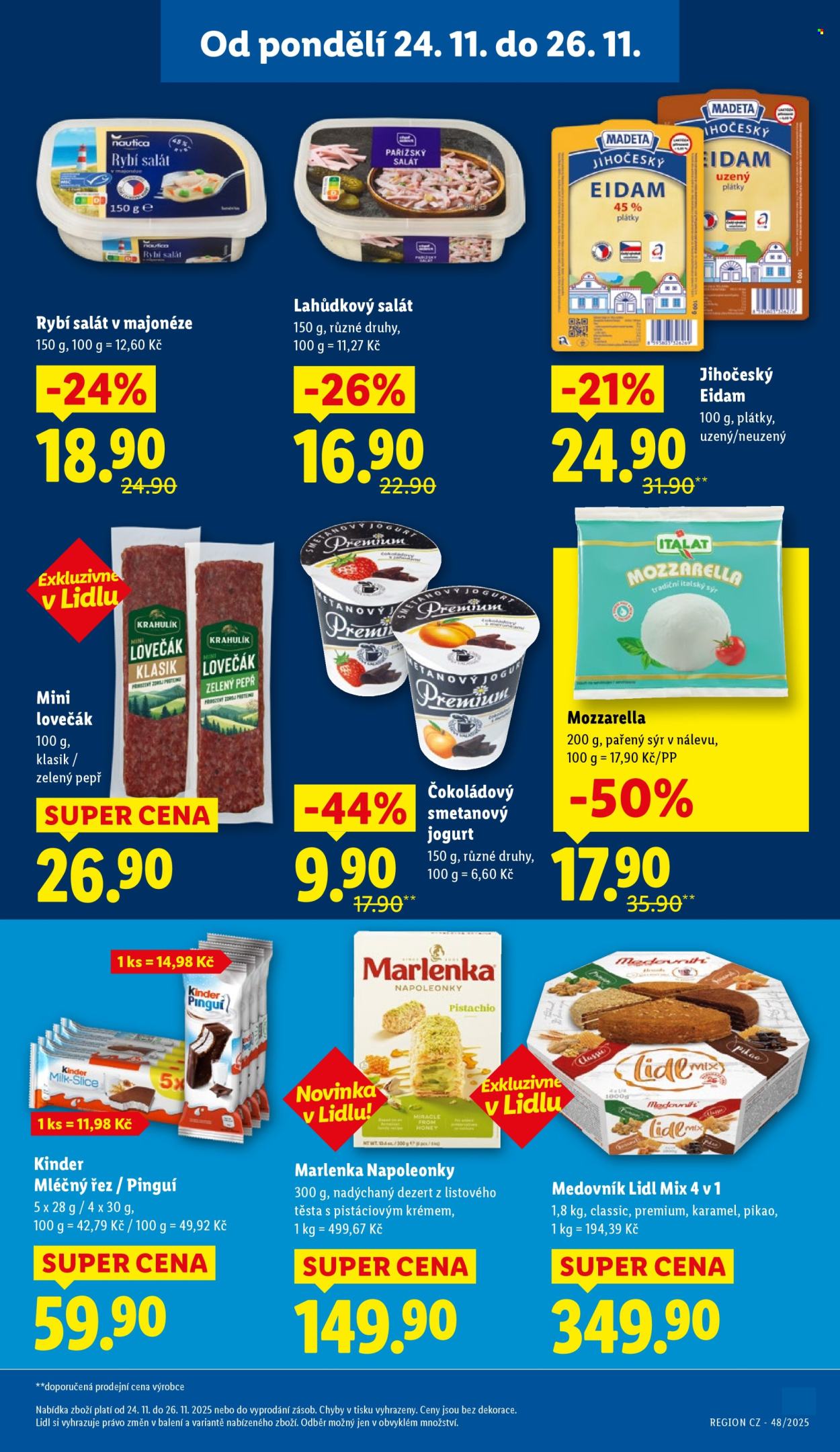 Leták Lidl - 24.11.2025 - 26.11.2025. Strana 25
